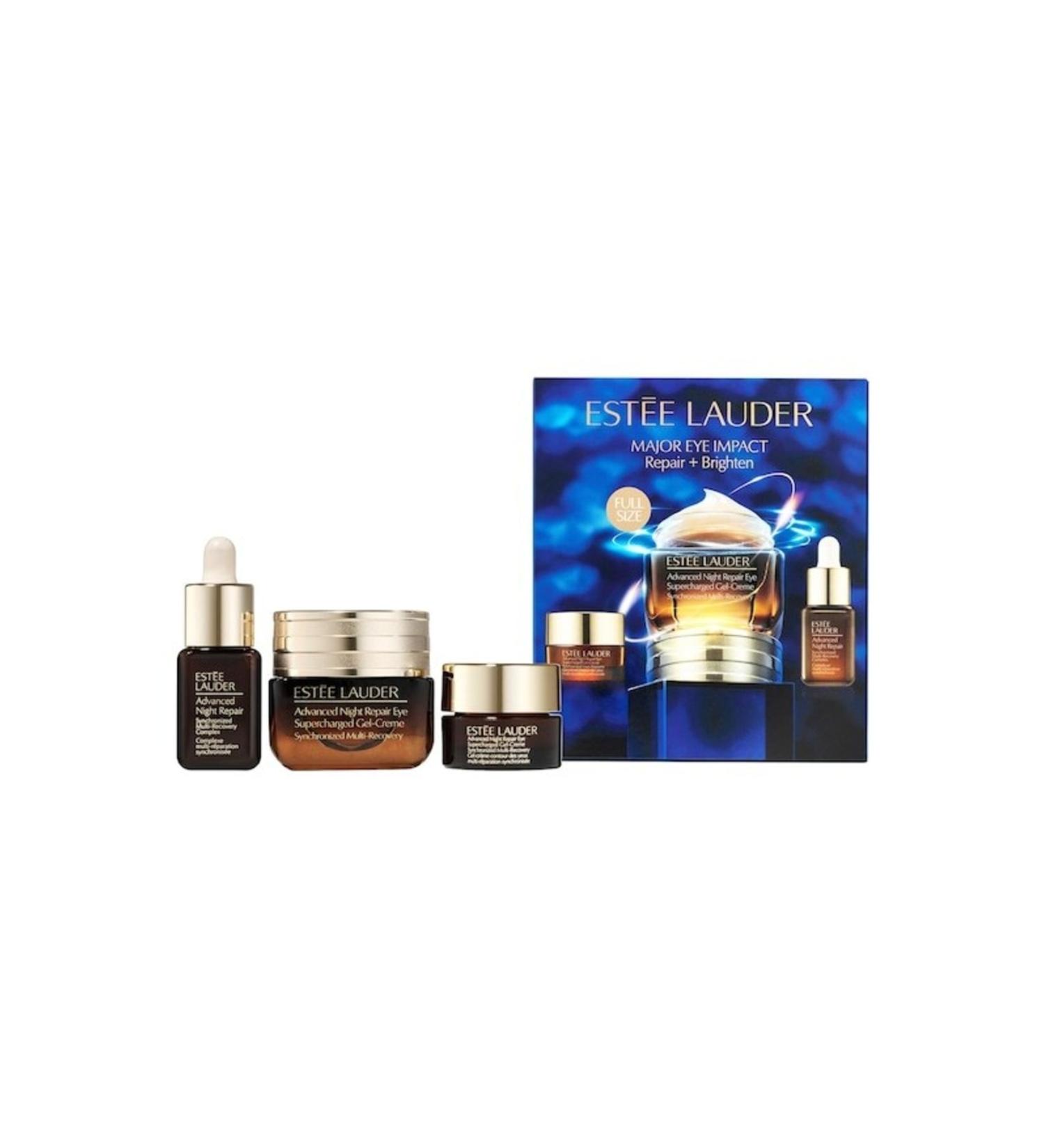 EST E LAUDER Major Eye Impact Repair + Bright Advanced Night Repair Gift Set