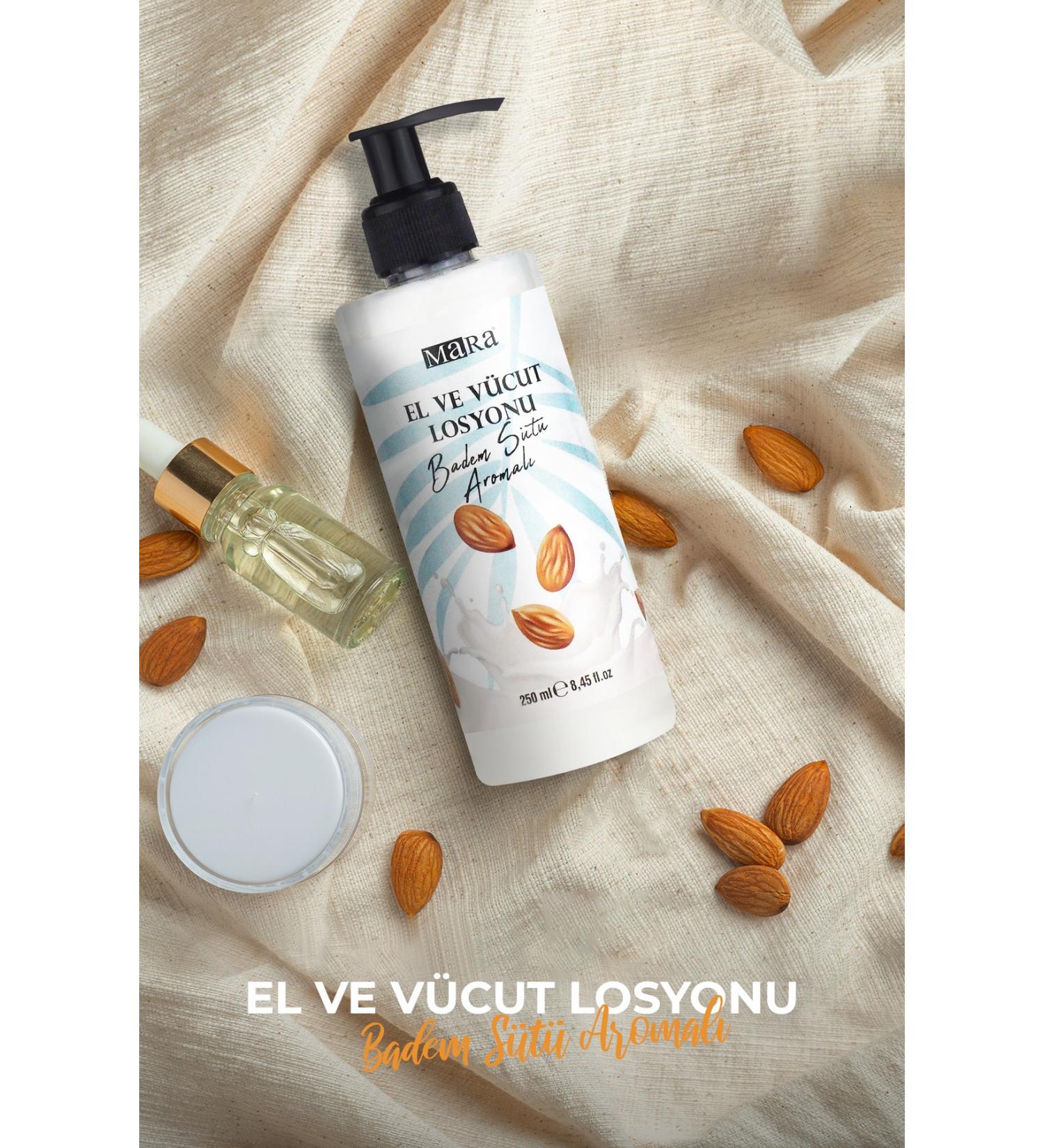 Mara Hand and Body Lotion Almond Milk 250 Ml - Buy Online on GoSupps.com