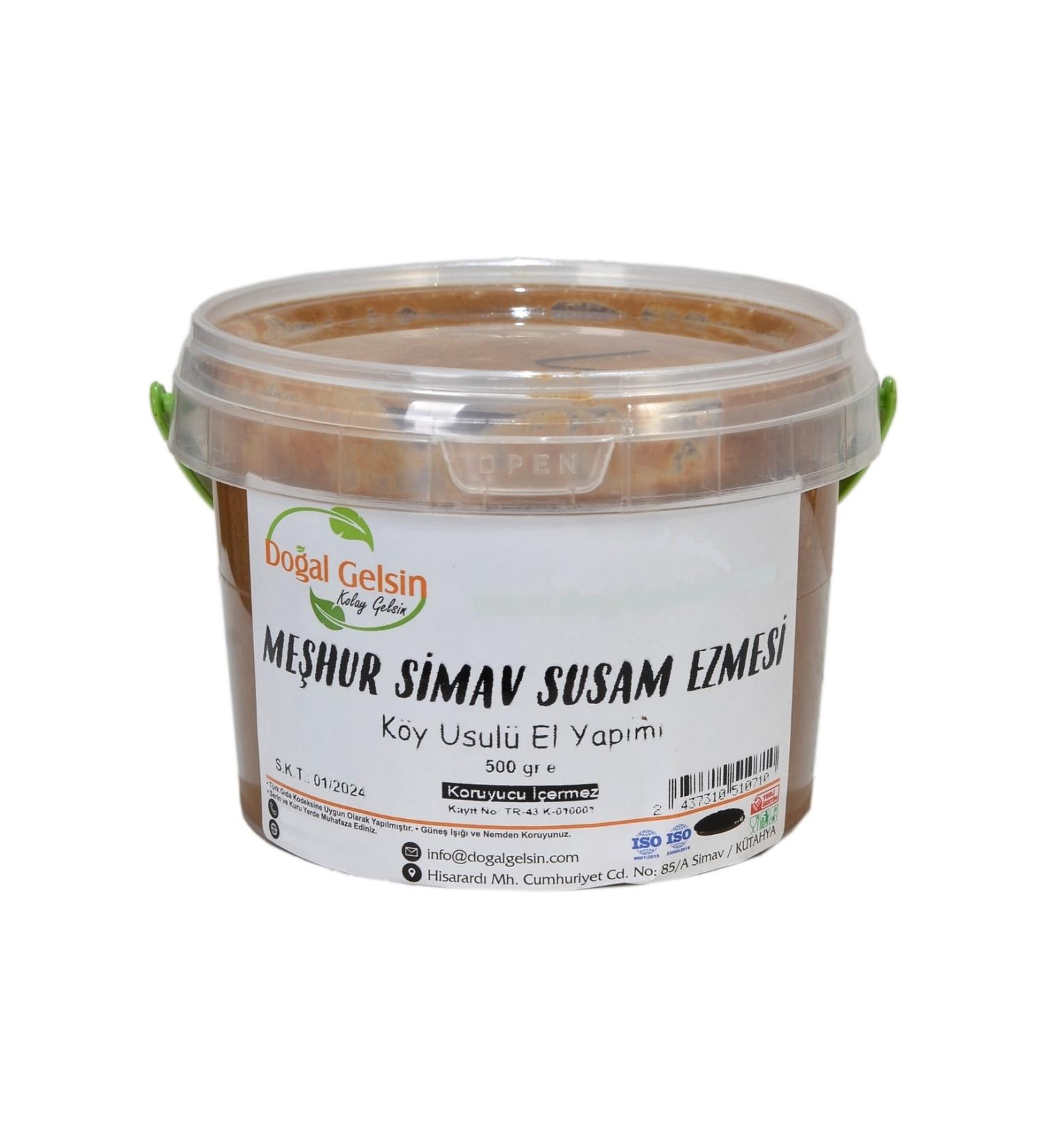 Naturally from Simav Good Luck Famous Simav Sesame Paste - 500 Gr - Buy Online on GoSupps.com