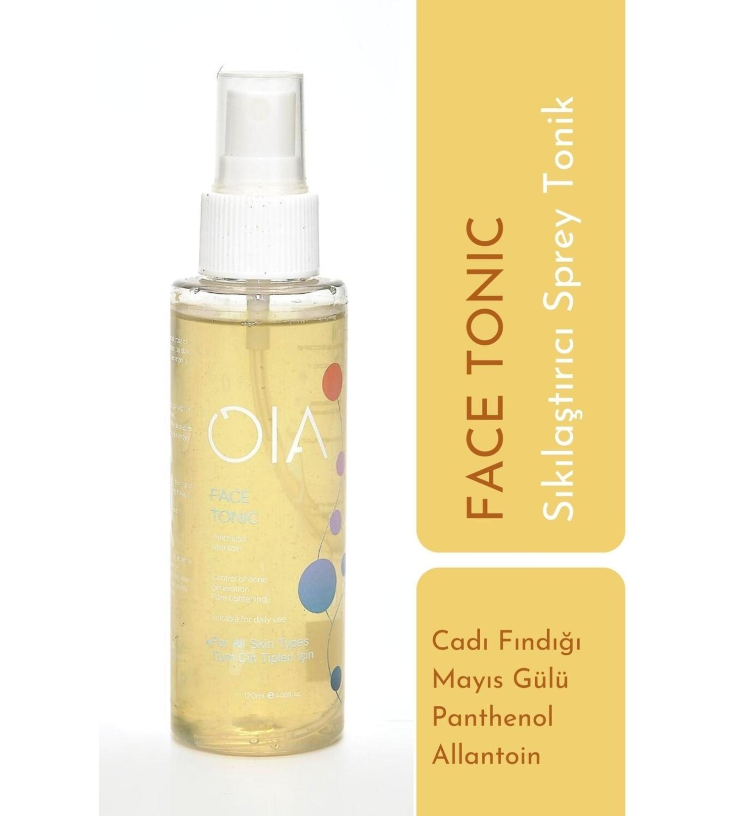 OIA Face Tonic 120 ml Witch Hazel | B5 Vit Pore Tightener | Sebum Balancer | Fast Effect