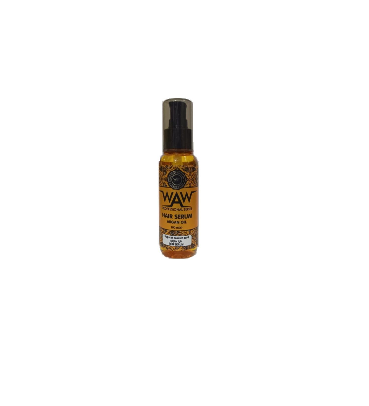 Waw Hair Ixir Serum Argan Oil Weak Hair That Breaks and Falls 100ml