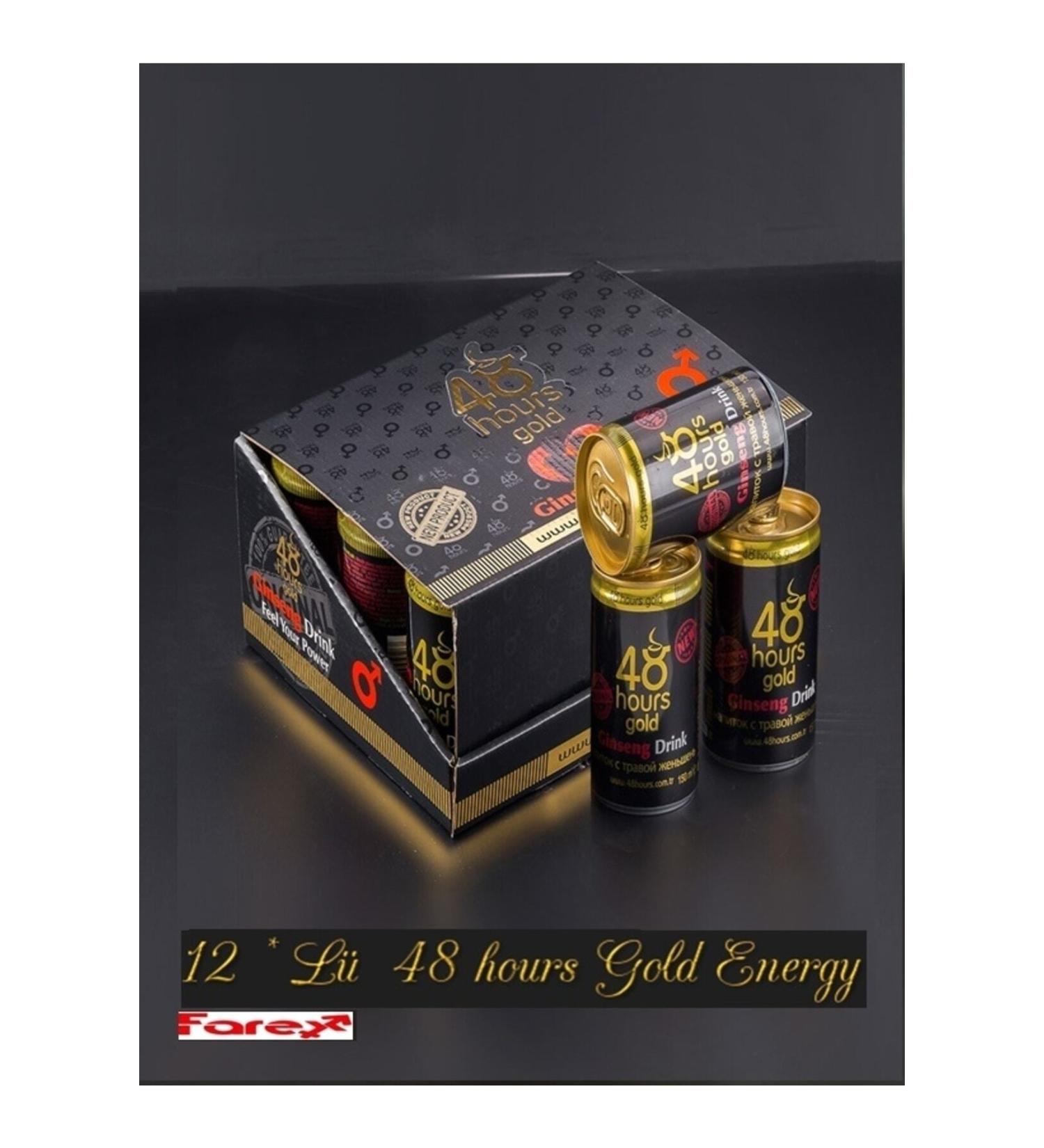 Mardinal 48 Hours Gold Drink 12li Energy Drink 150 ml