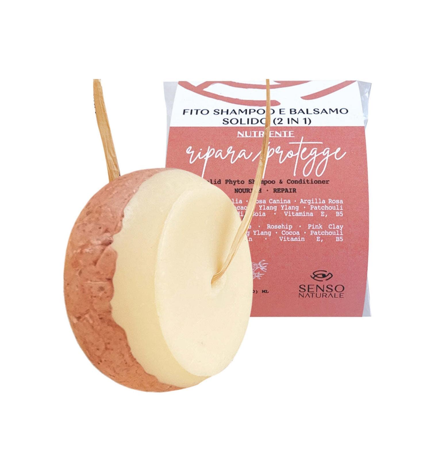 SENSONATURALE Herbal Solid Shampoo + Conditioner * Nourishing