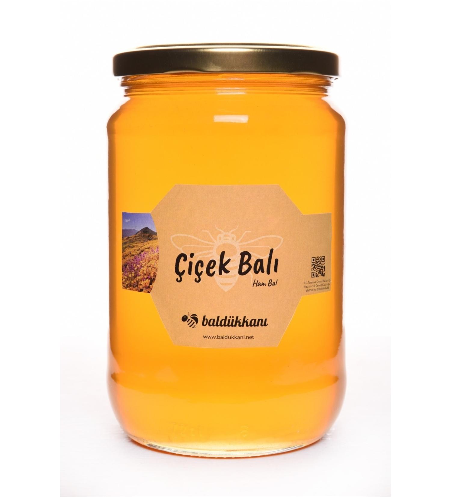 BALD KKANI BEEKEEPING Flower Honey 850 gr (RAW)