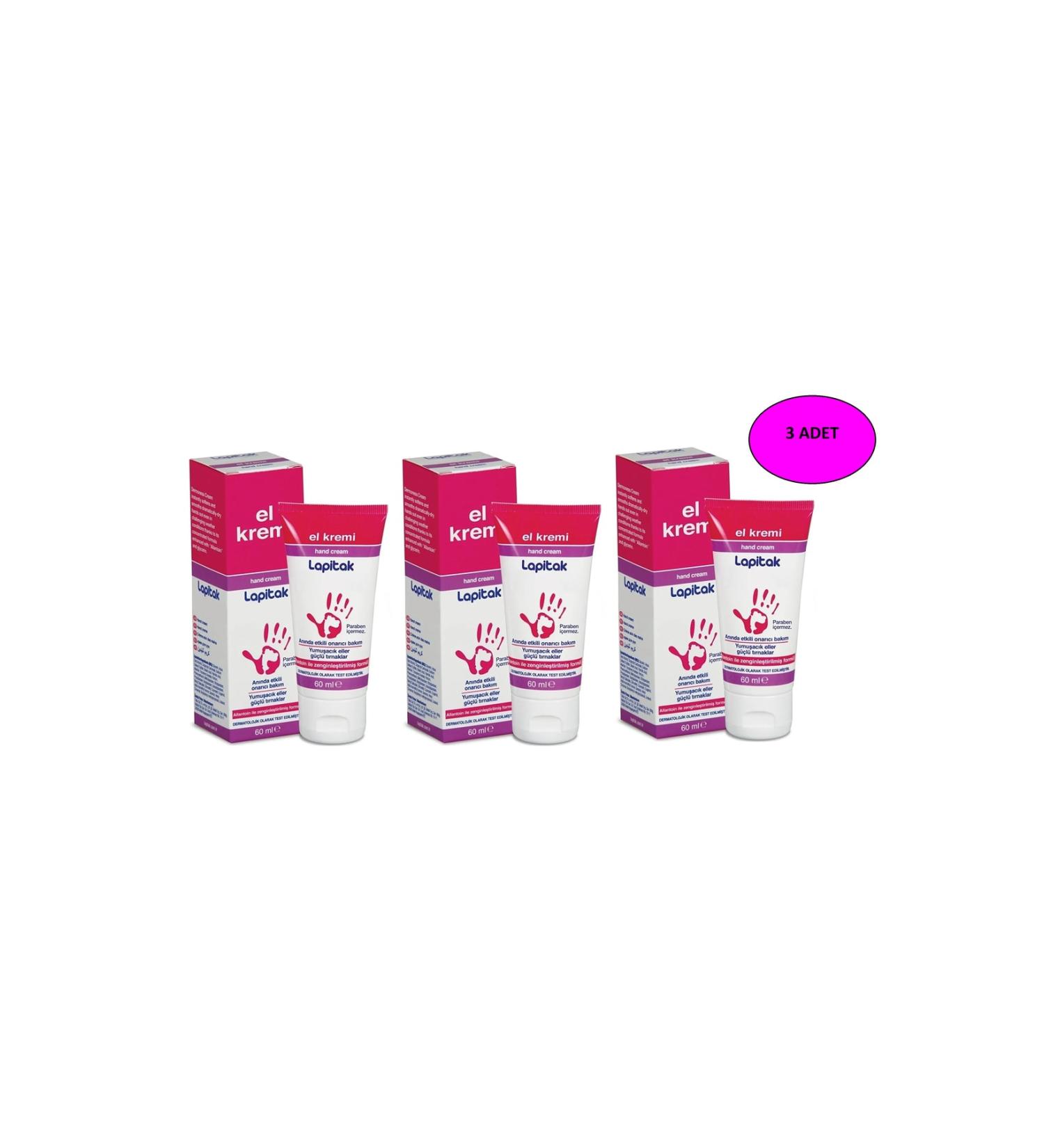 Lapitak Hand Cream 60 ml 3-pack