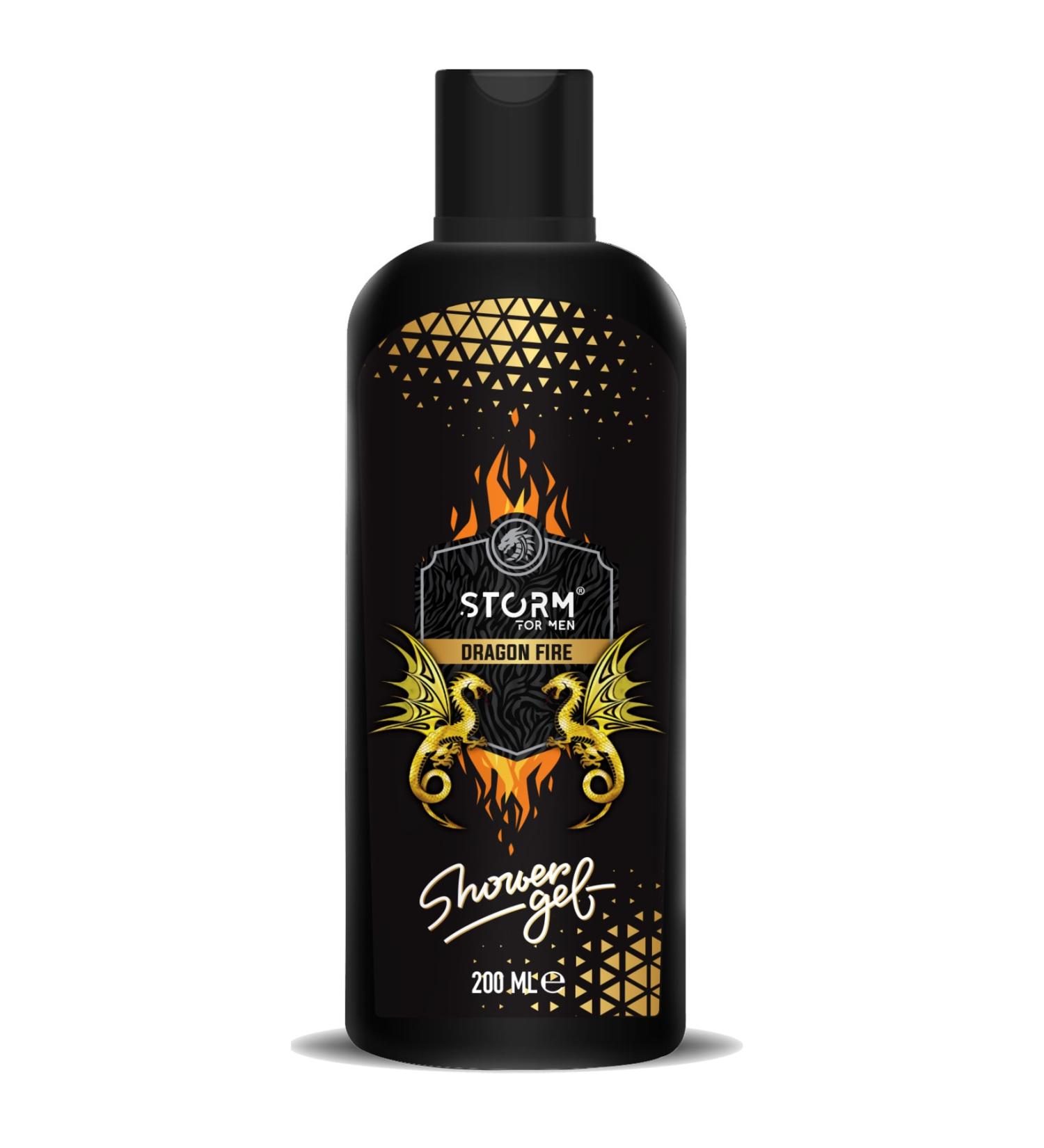 Storm Men Dragon Fire Body Shower Gel 200 Ml
