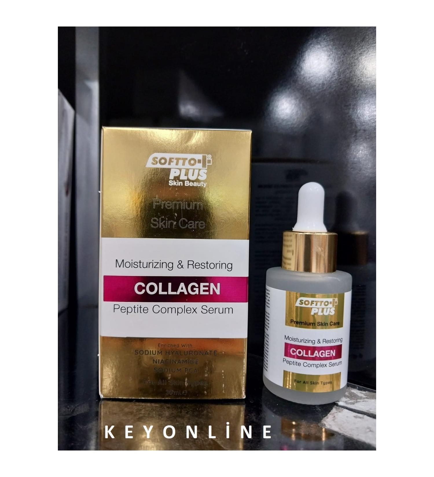 Softto Plus Anti-Wrinkle and Anti-Fine Line Collagen Serum 30 Ml