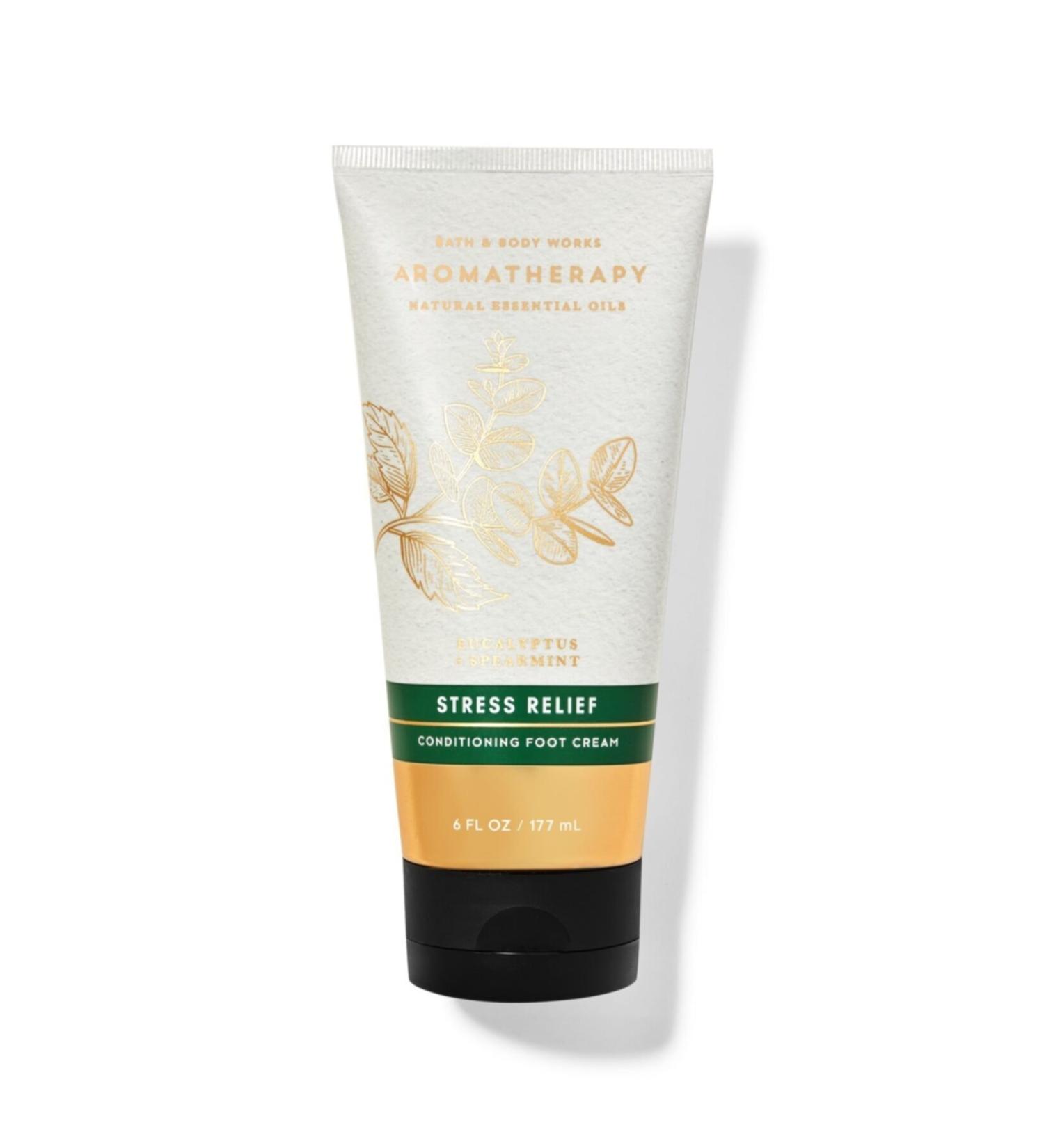 Bath & Body Works Eucalyptus Spearmint Foot Care Cream 6 Oz / 177 Ml