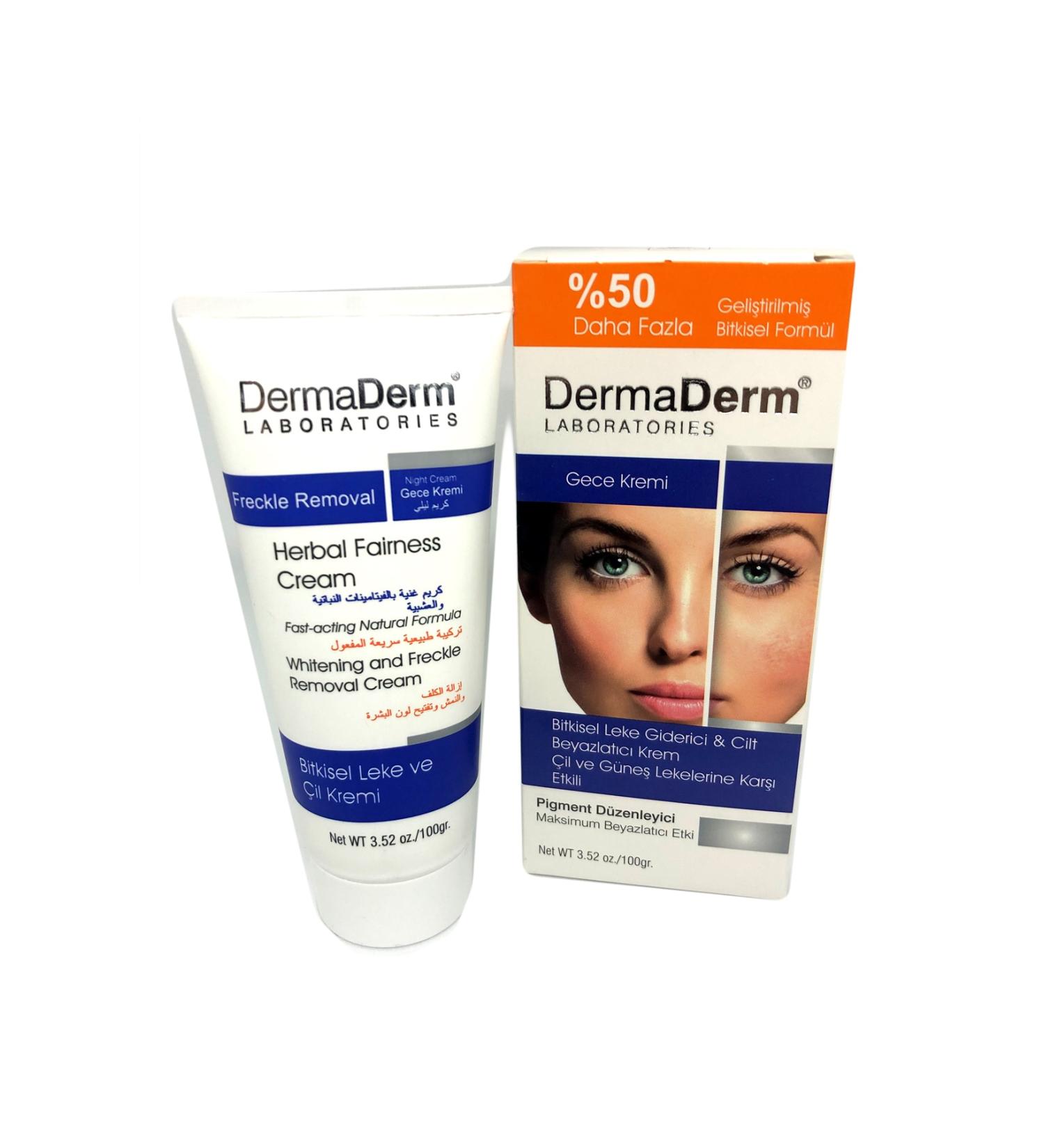 DermaDerm Skin Whitening Pigment Regulating Cream 100 Gr.