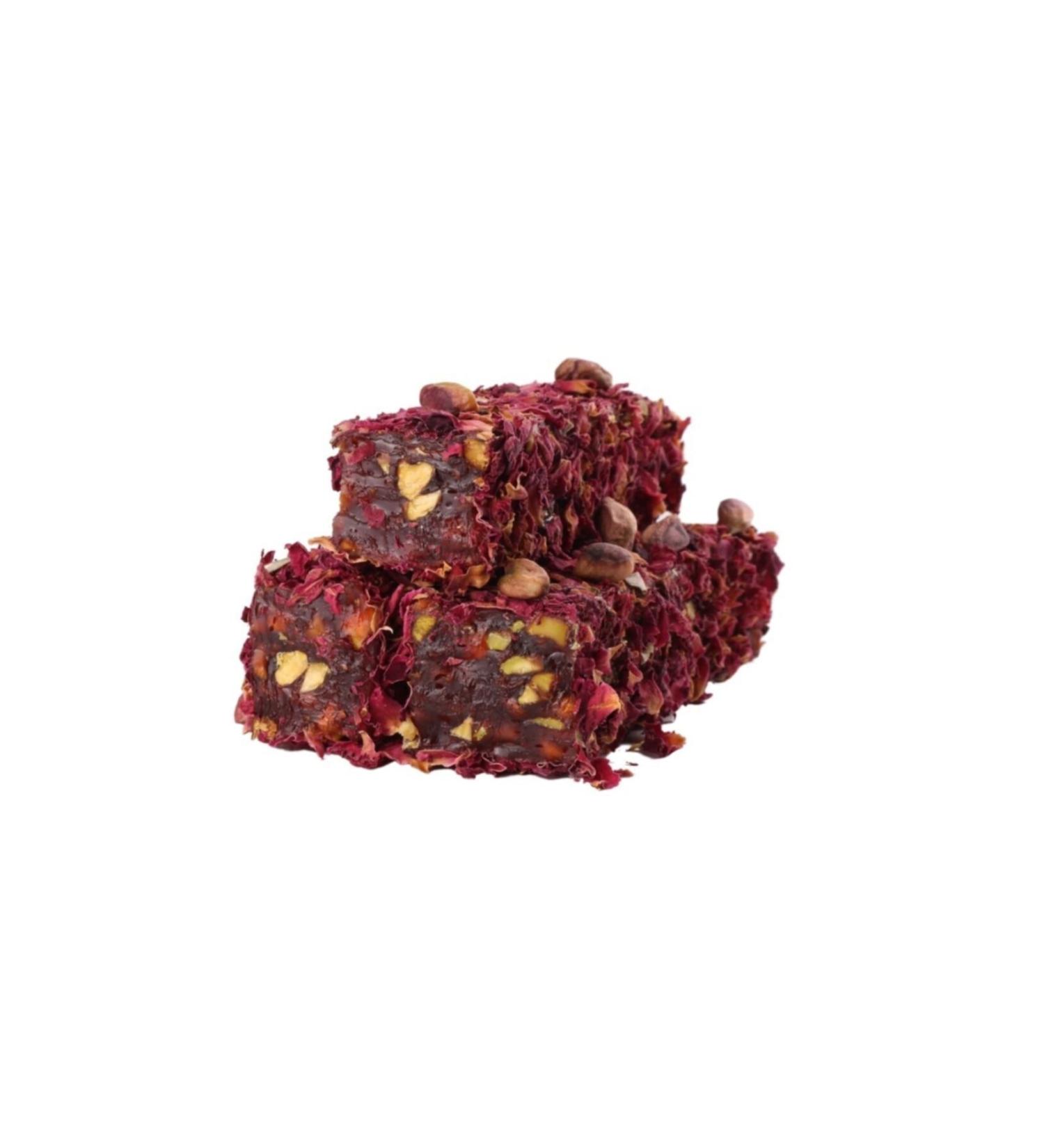 Antique Rose Petal Pistachio Turkish Delight (500 Gr)