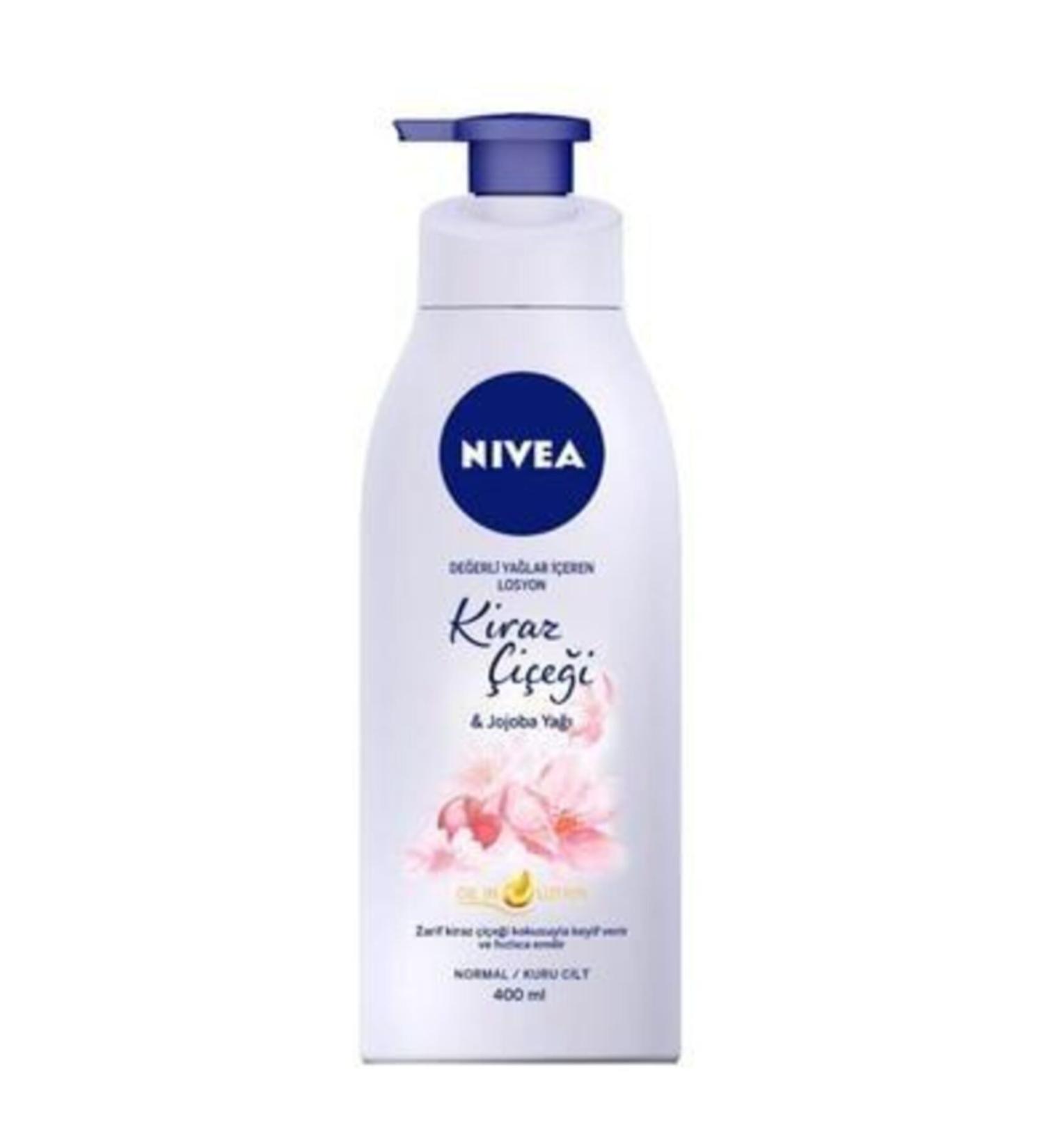 NIVEA Lotion Precious Oils Cherry Blossom 400ml