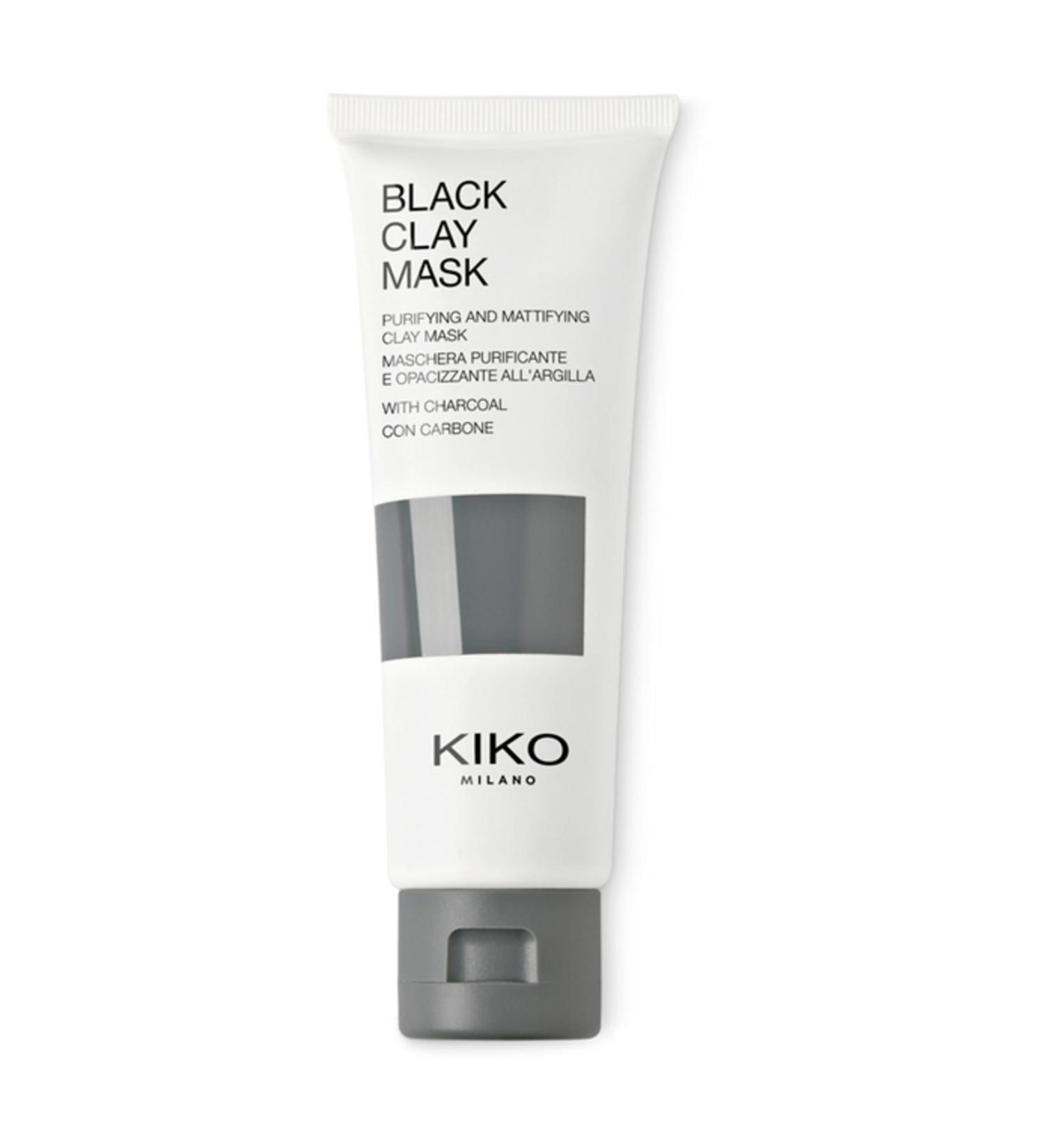 KIKO BLACK CLAY MASK WITH BLACK CLAY AND COAL