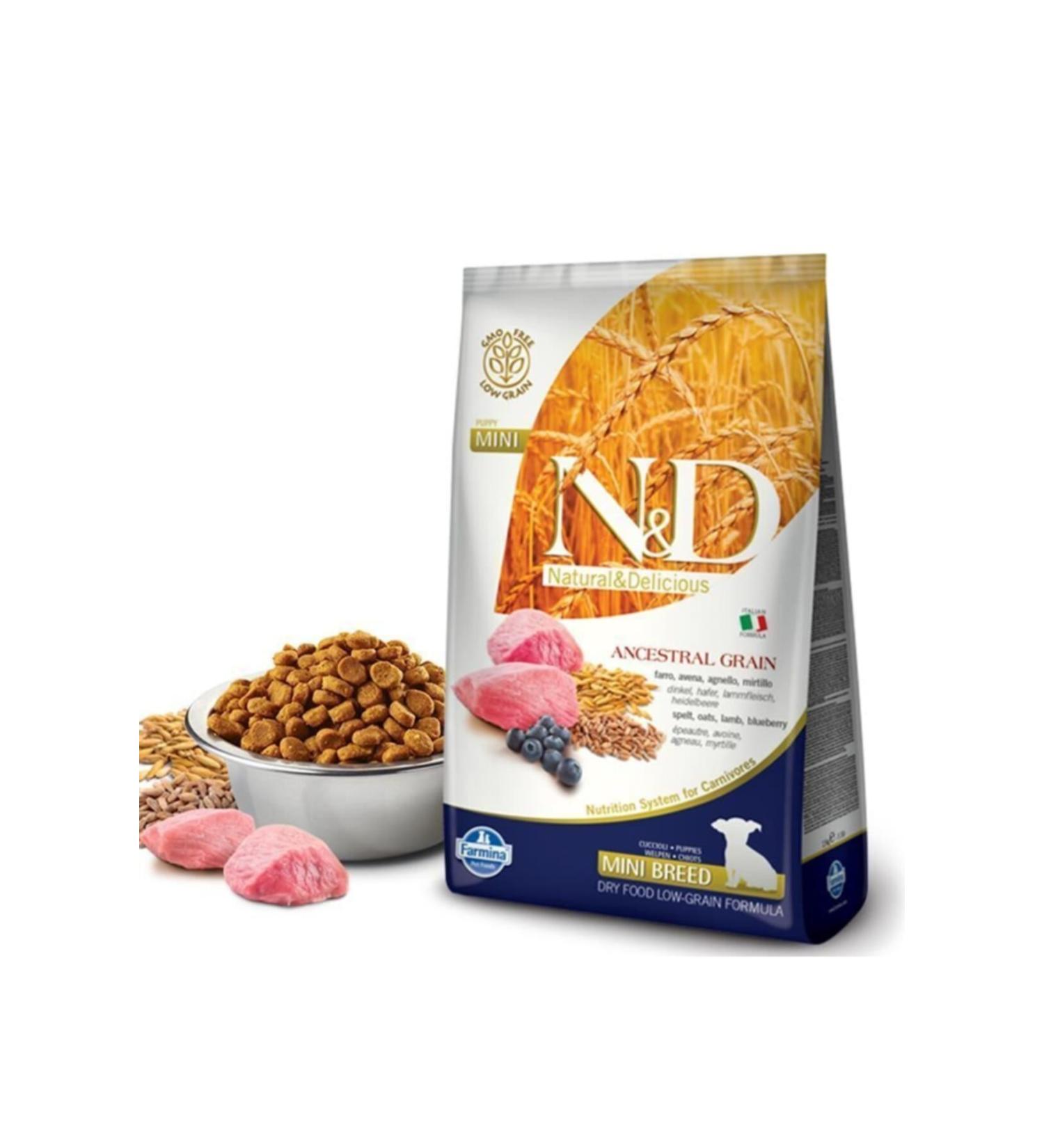 N & D Low Grain Lamb Blueberry Small Breed Puppy Food 2.5 kg