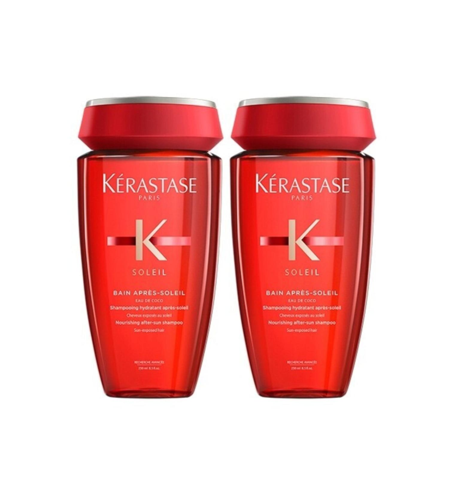 Kerastase Soleil Bain Apres-soleil After Sun Nourishing Shampoo 250 ml 2 Pieces