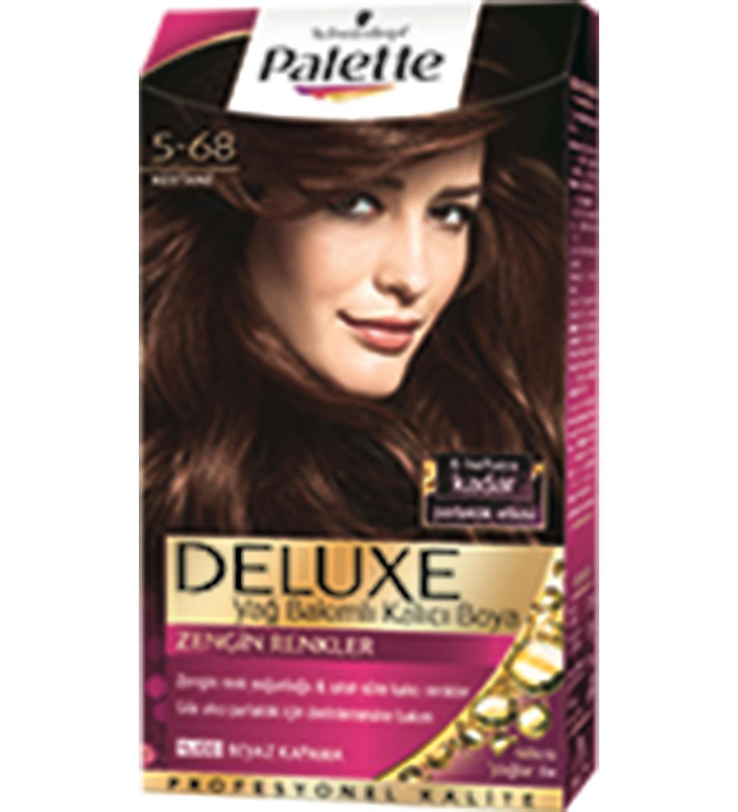 Palette Hair Dye - Deluxe 5-68 Chestnut 50 ml