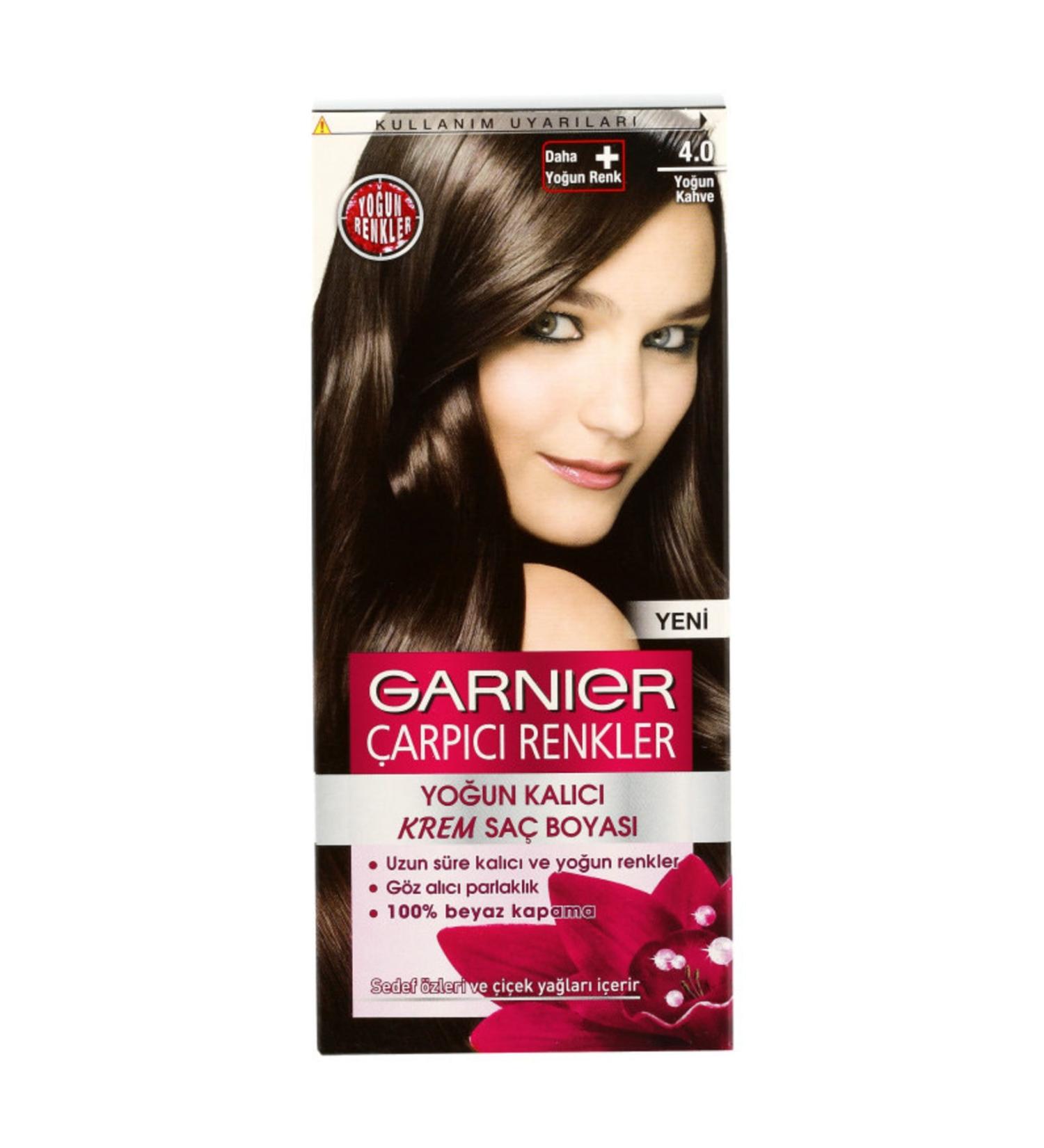 Garnier Striking Colors No 4.0 Intense Brown