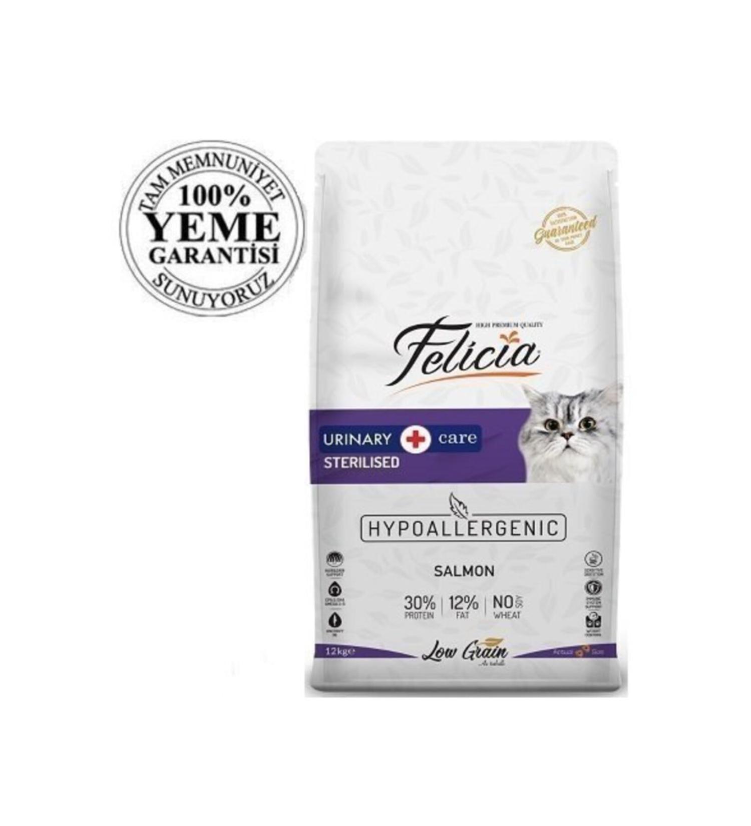 Felicia Salmon Light-sterilized Neutered Cat Food 12 Kg