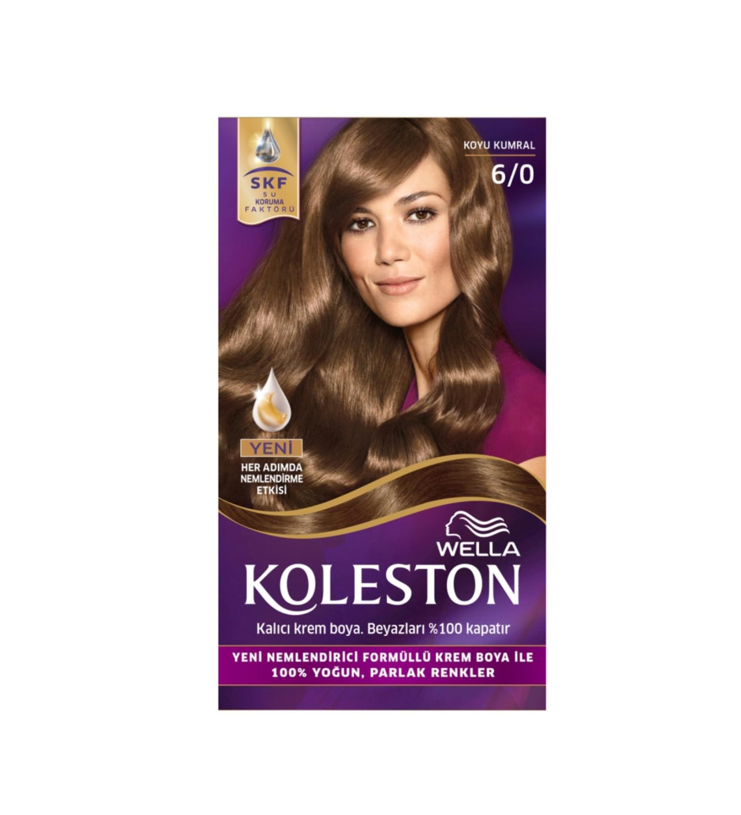 Wella Dark Blonde Hair Dye 6/0 Kit