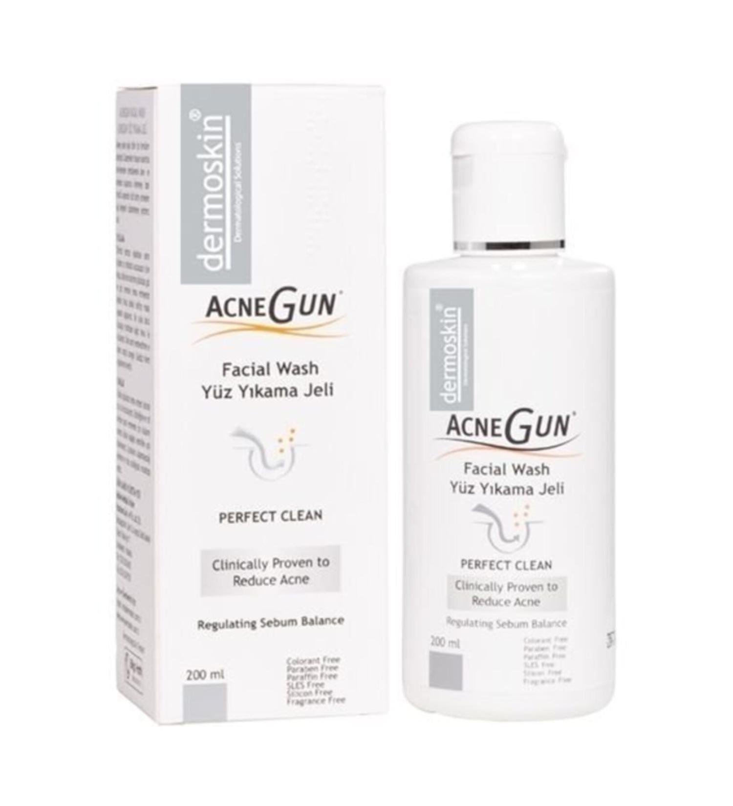 Dermoskin Acnegun Face Wash Gel 200 ml