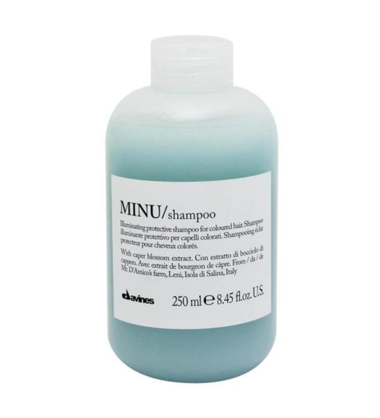 Davines Minu Shampoo - Colored Hair Care Shampoo 250 ml