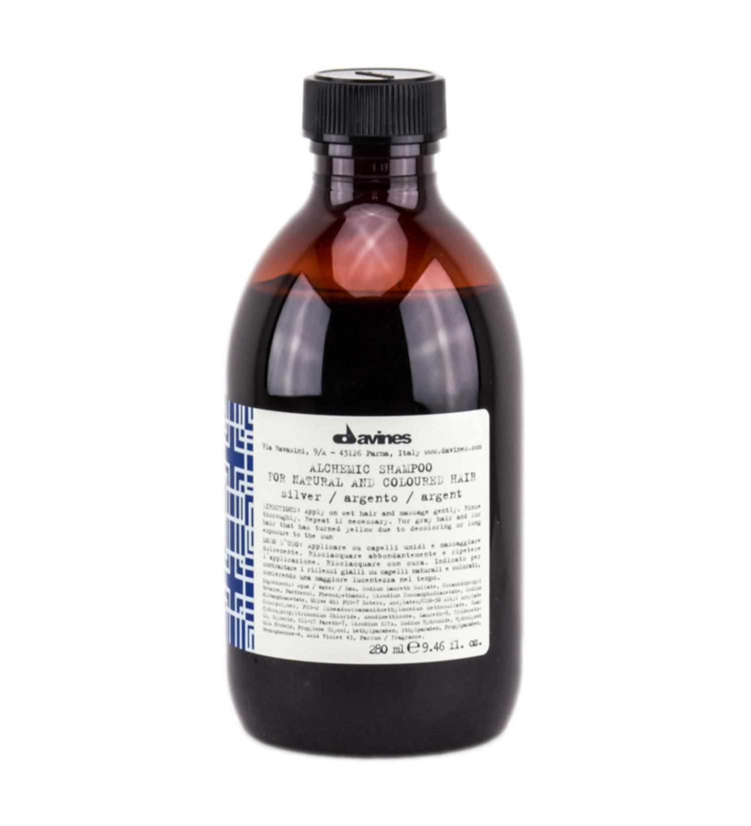 Davines Platinum Blonde Silver Shampoo for Grey and White Hair 280 ml 8004608234036