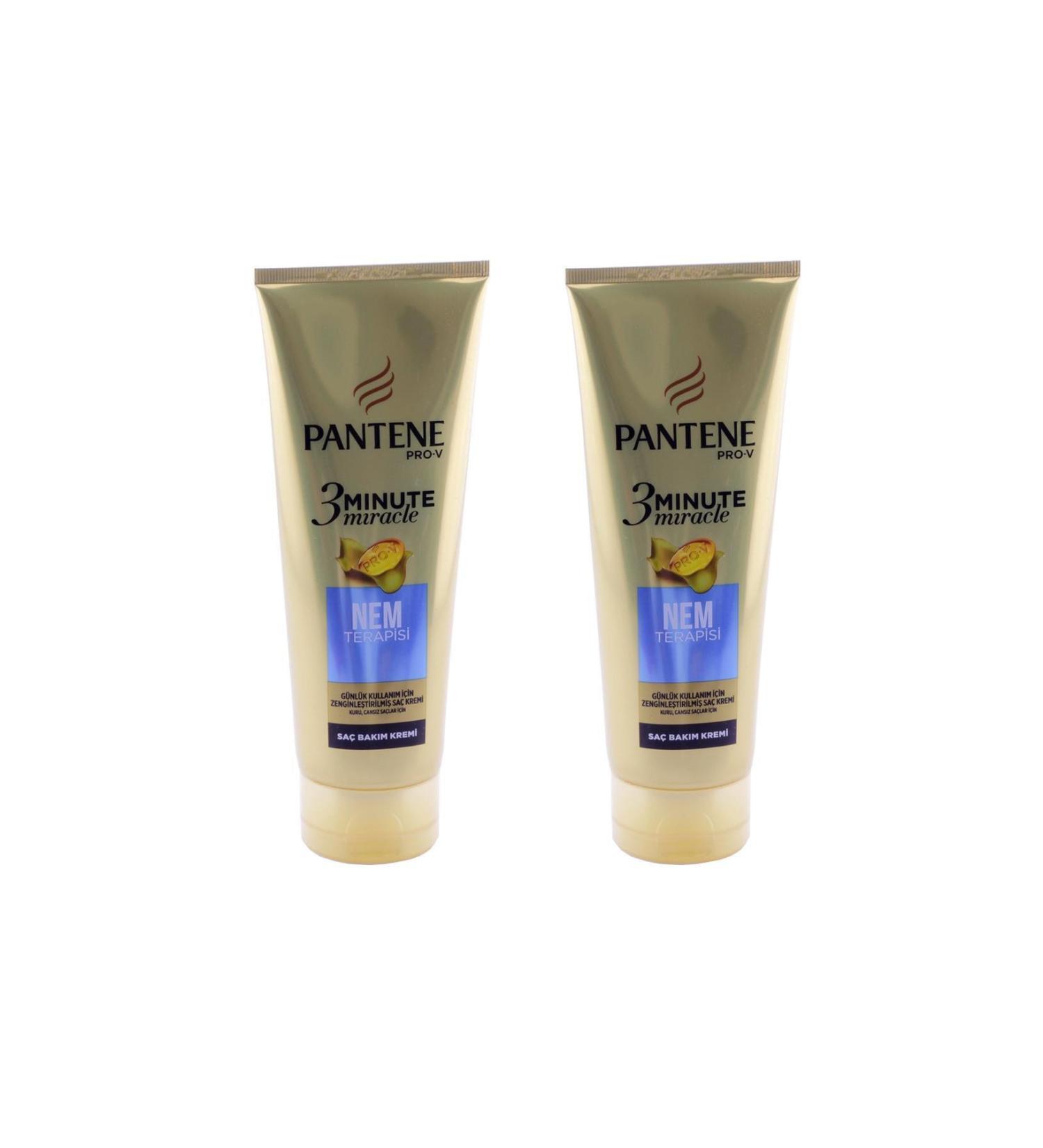 Pantene 3 Minute Hair Care Cream Moisturizer X 2 Pieces