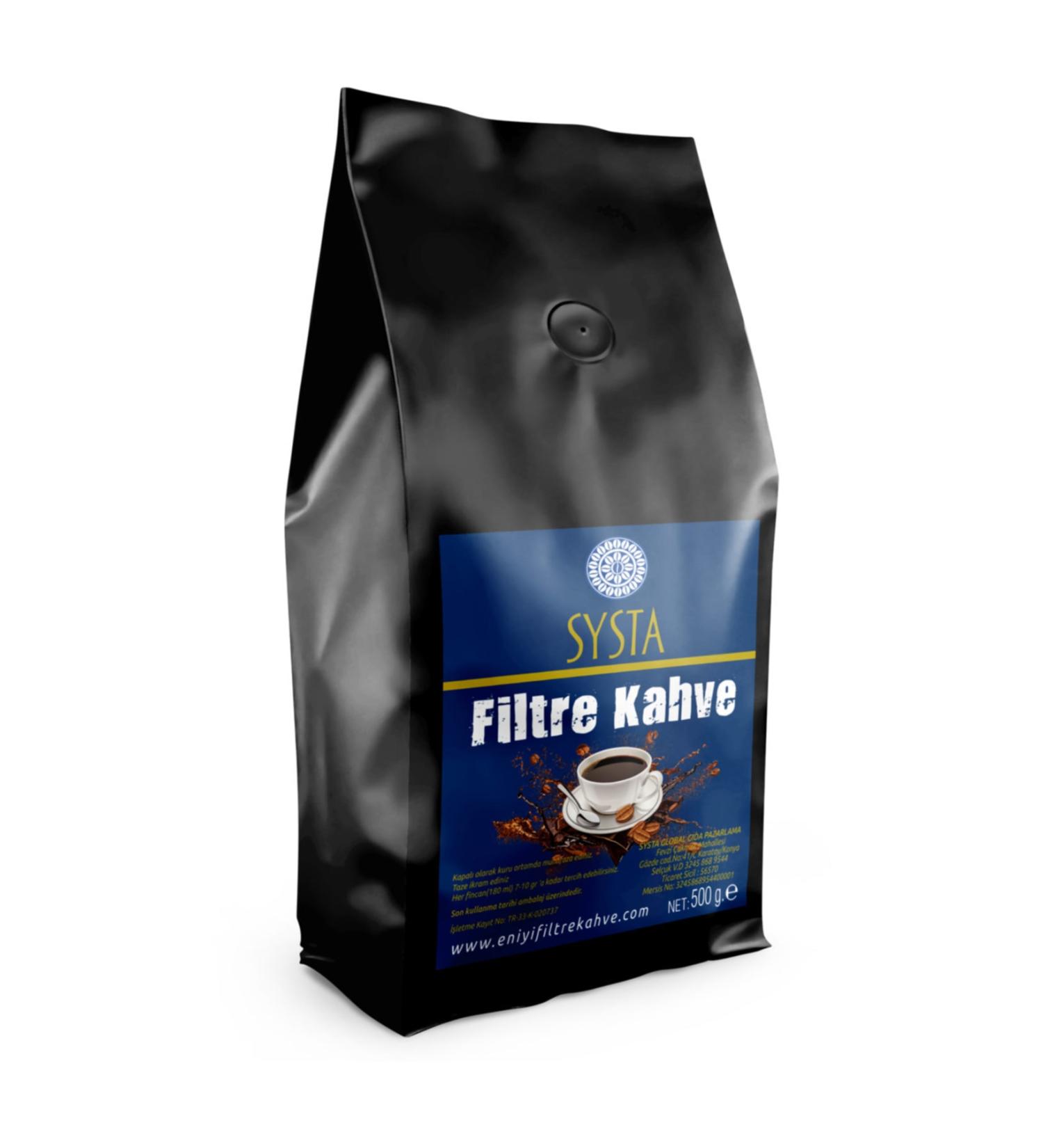 SYSTA COLOMBIA LOCAL FILTER COFFEE 500 GR COFFEE VARIETIES