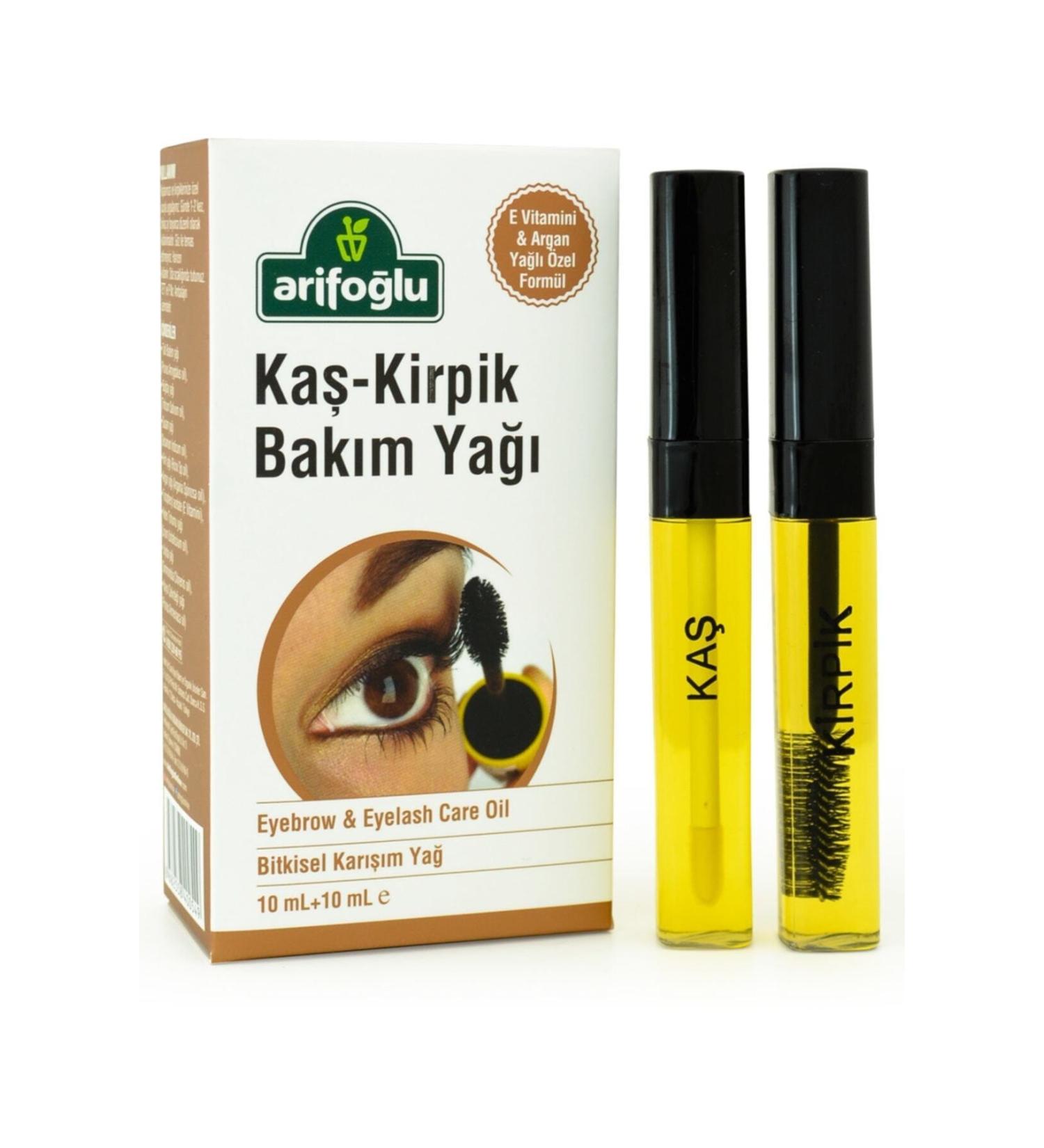 Arifo lu Eyebrow Eyelash Care Oil | Natural Vitamin E 10+10 ml