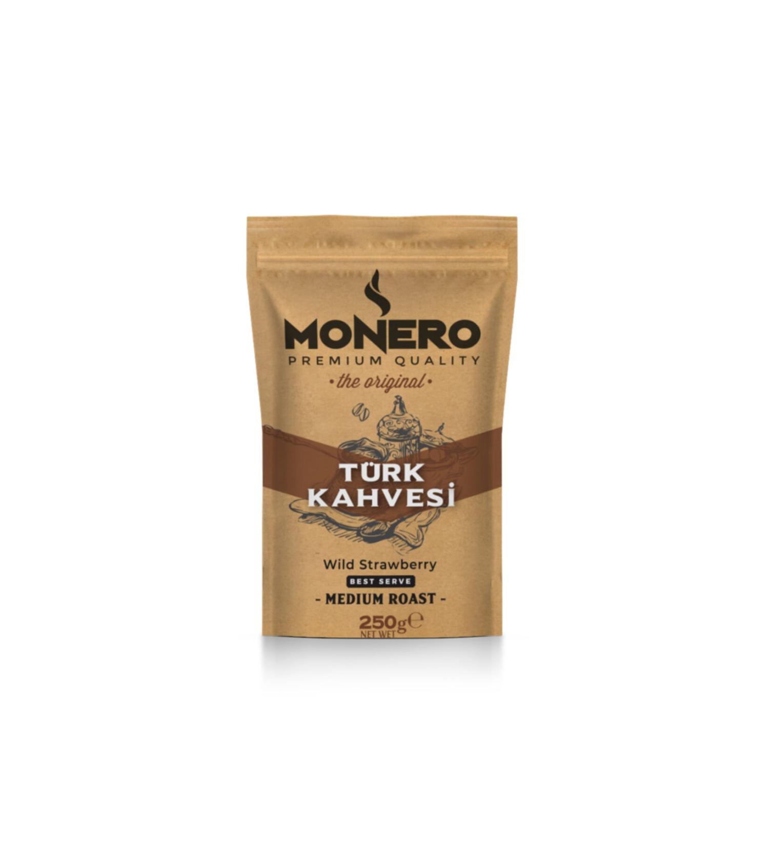 Monero Turkish Coffee with Wild Strawberry 250 Gr