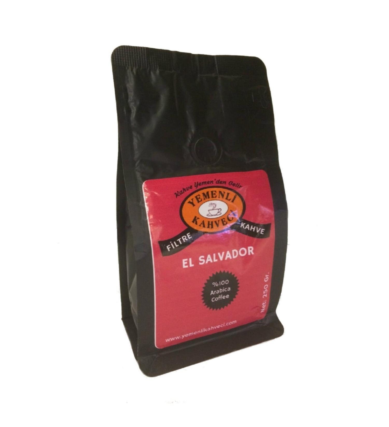 YEMENLI COFFEE MAKER El Salvador Arabica Filter Coffee 250 Gr