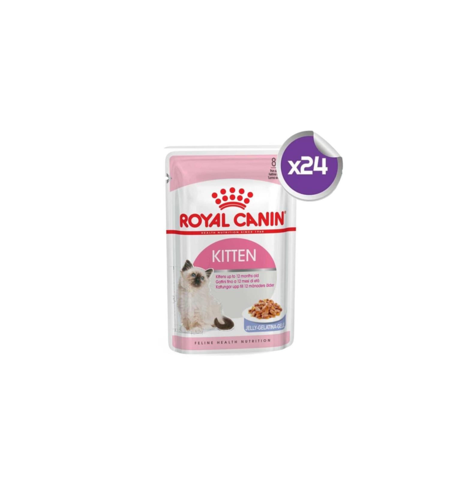 Royal Canin Kitten Jelly Kitten Canned Food 85 Gr 24 PIECES