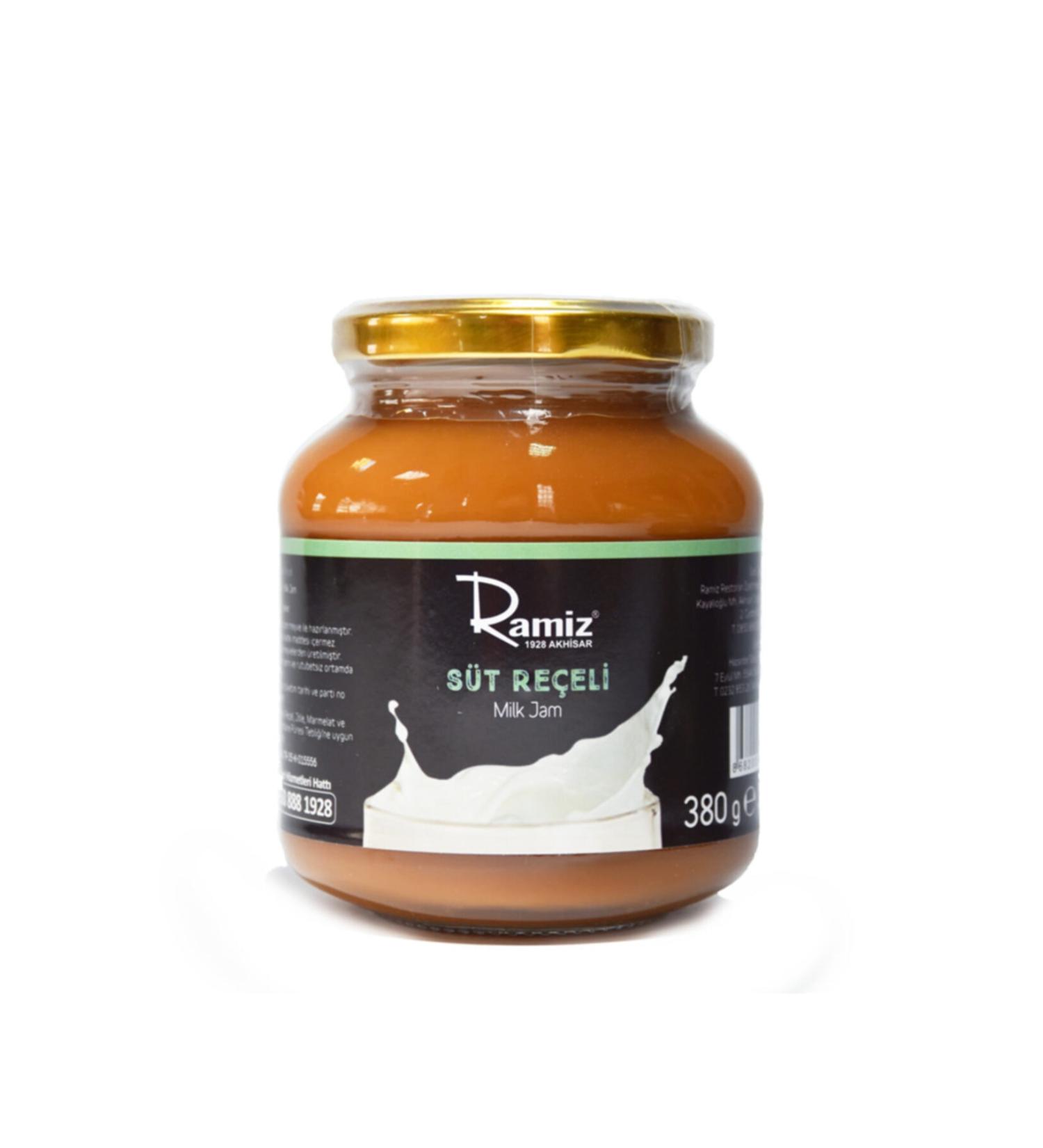 Ramiz Natural Milk Jam Without Additives 380 Gr.