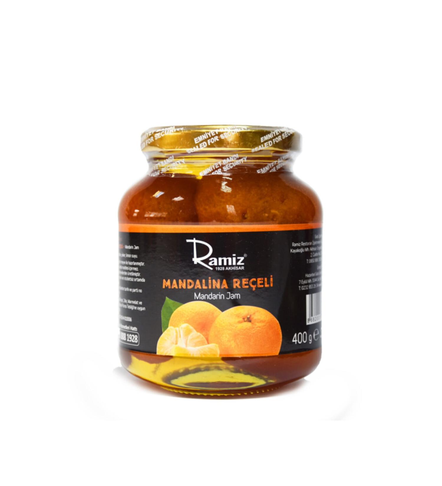 Ramiz Natural Additive-Free Tangerine Jam 380 Gr.