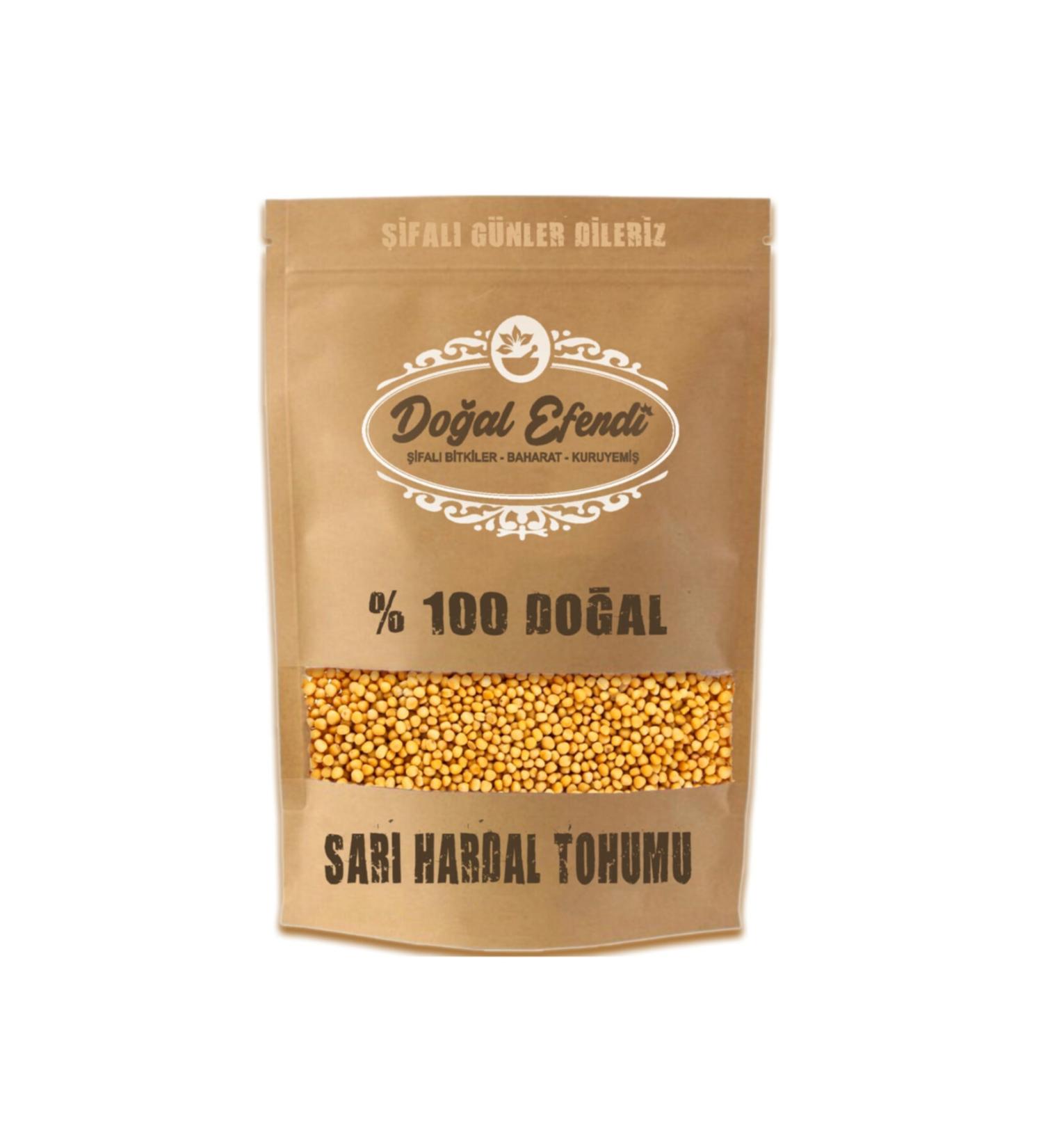 natural master medicinal plants spices nuts Master Yellow Mustard Seed 500 Gr.