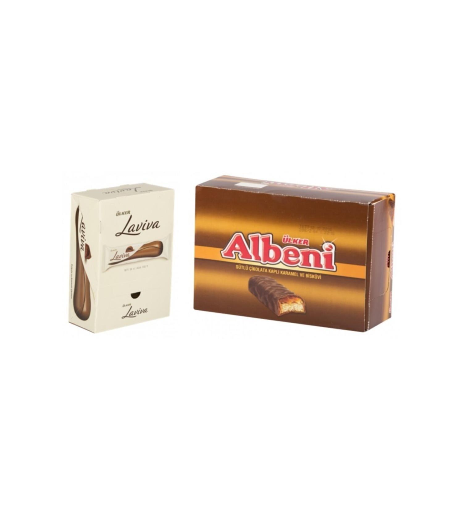 Ulker 24 PIECES ULKER LAVIVA + 24 PIECES ULKER ALBEN
