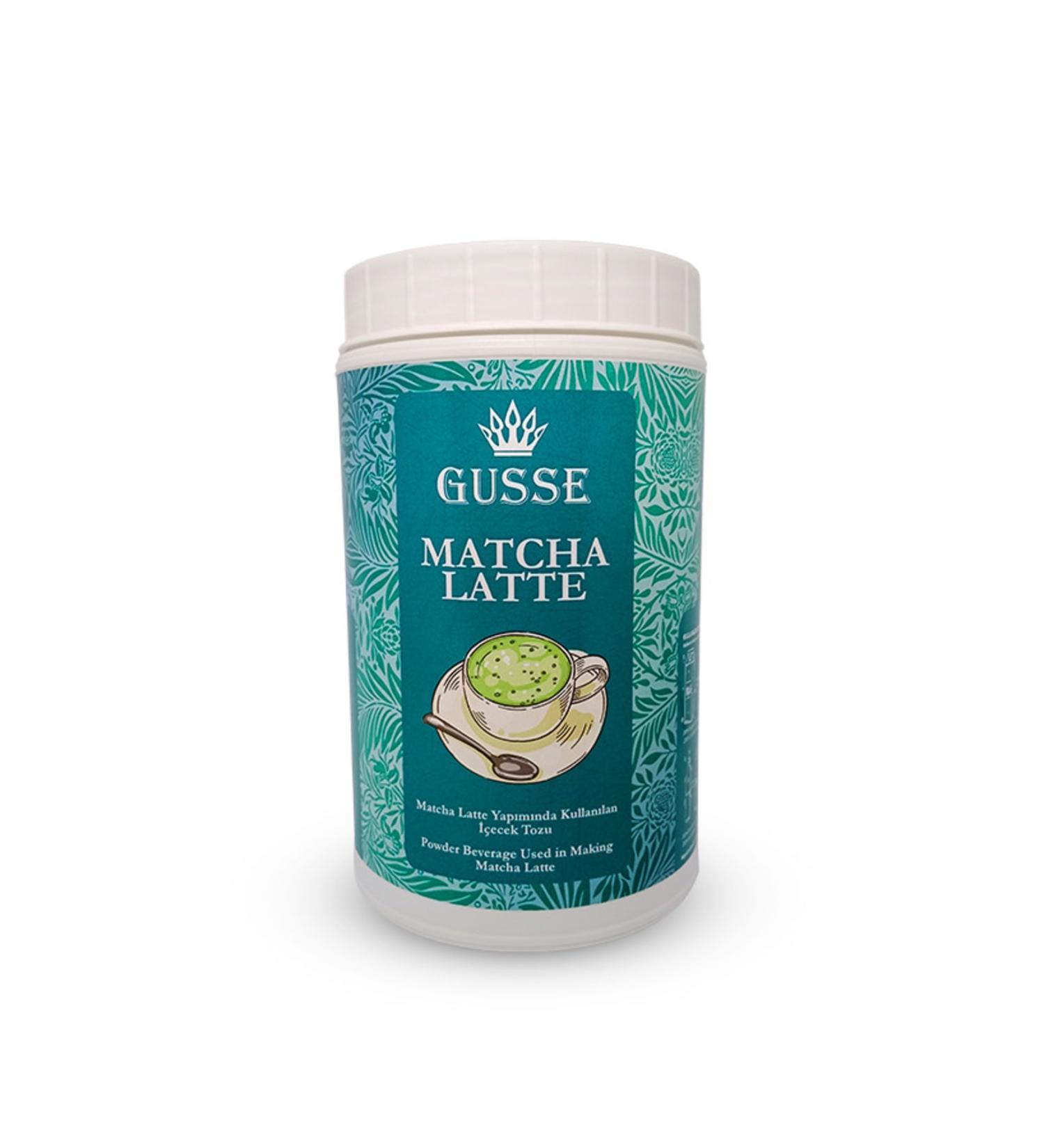 Gusse Matcha Latte Flavored Powder Drink 1 kg - Buy Online on GoSupps.com