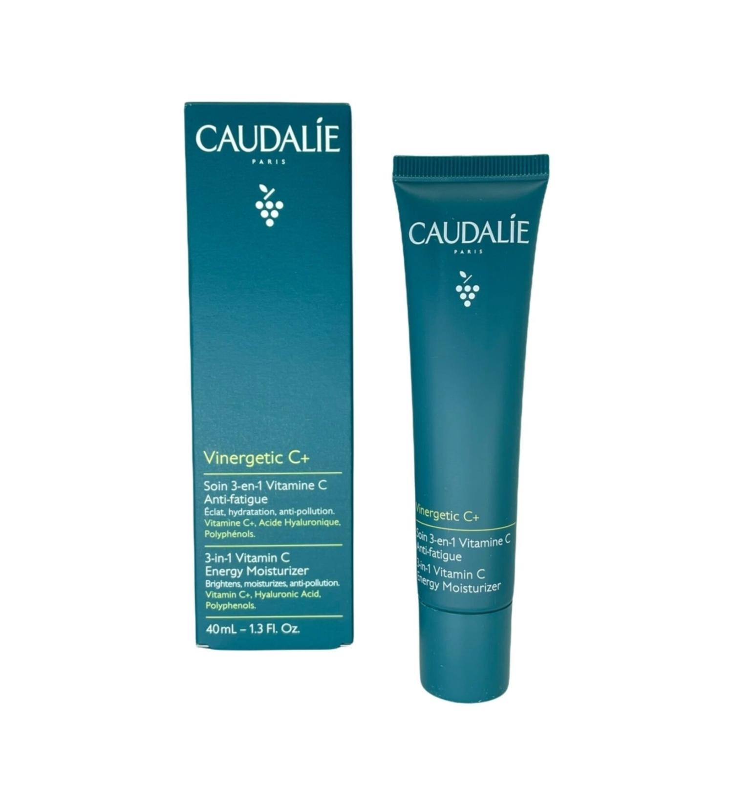 Caudalie Energizing Moisturizer Cream with Vitamin C 40 ml Vinergetic C+ 3 in 1 Energy Moisturizer