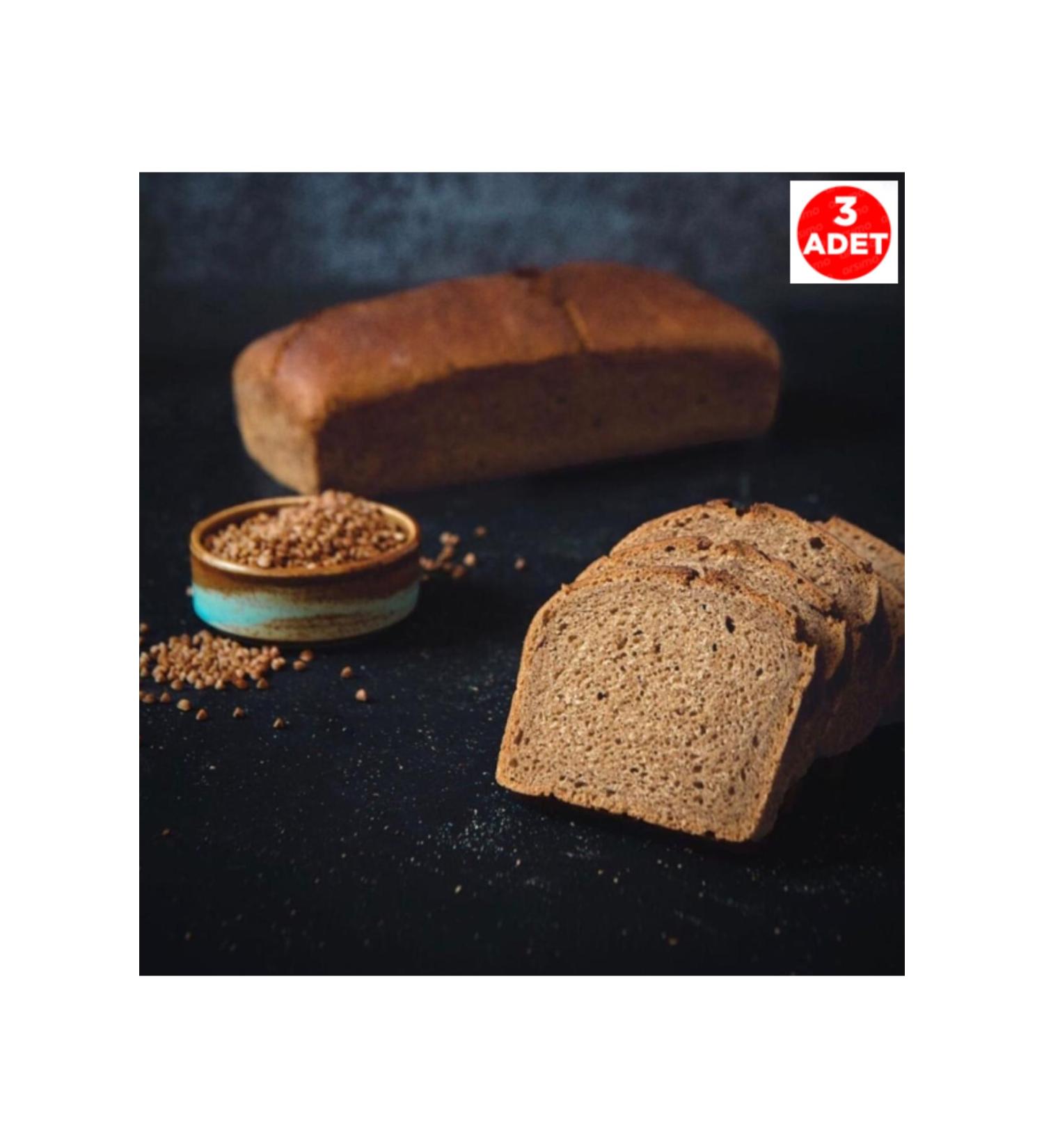 240 Degrees Sourdough Buckwheat Bread 800 G X 3 Pieces