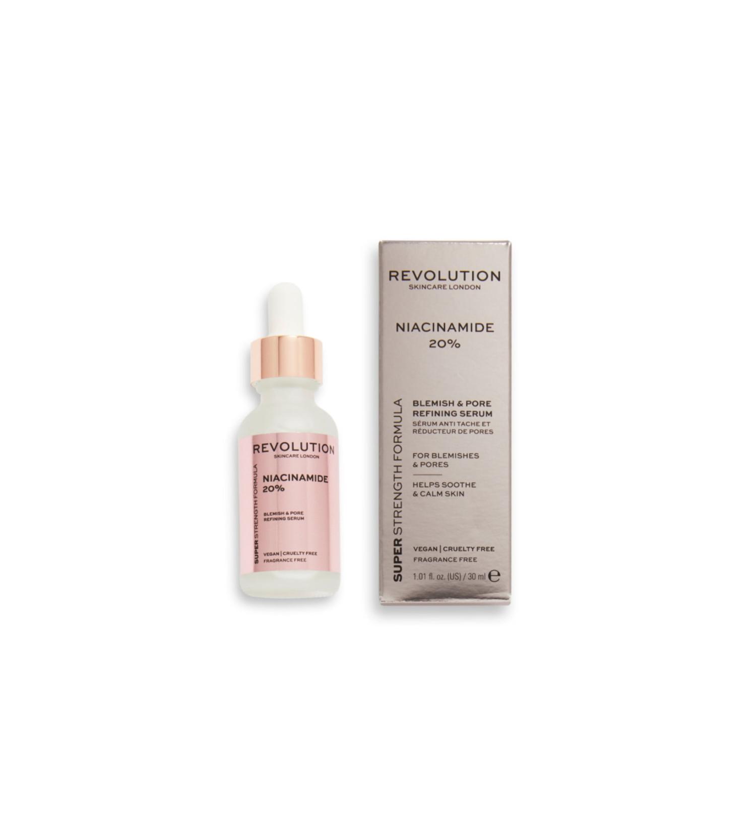 Revolution Skincare 20% Niacinamide Super Serum 30 ml - Buy Online on GoSupps.com