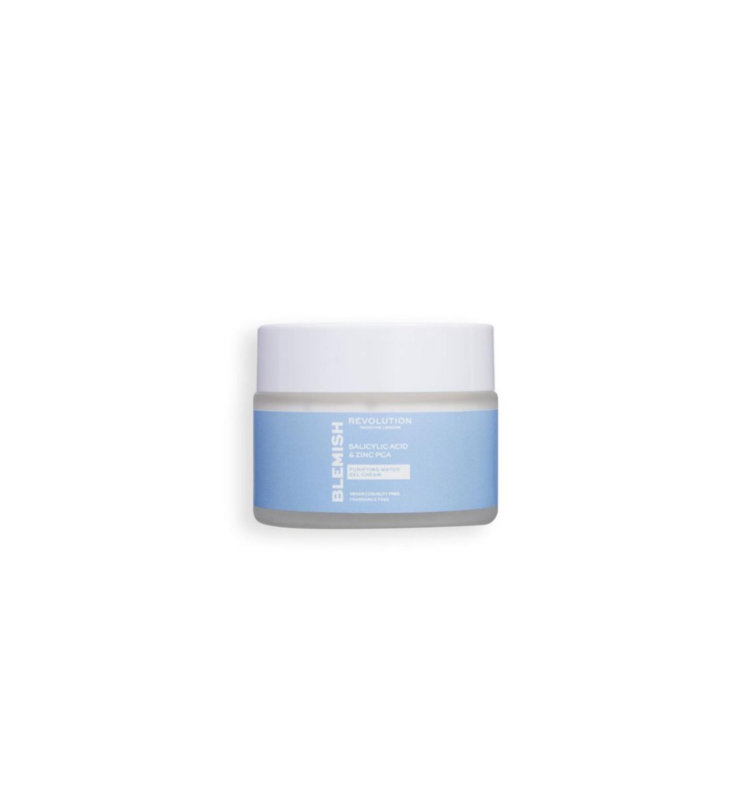 Revolution Skincare Salicylic & Zinc Anti-Blemish Moisturizing Gel Face Cream 50ml - Buy Online on GoSupps.com