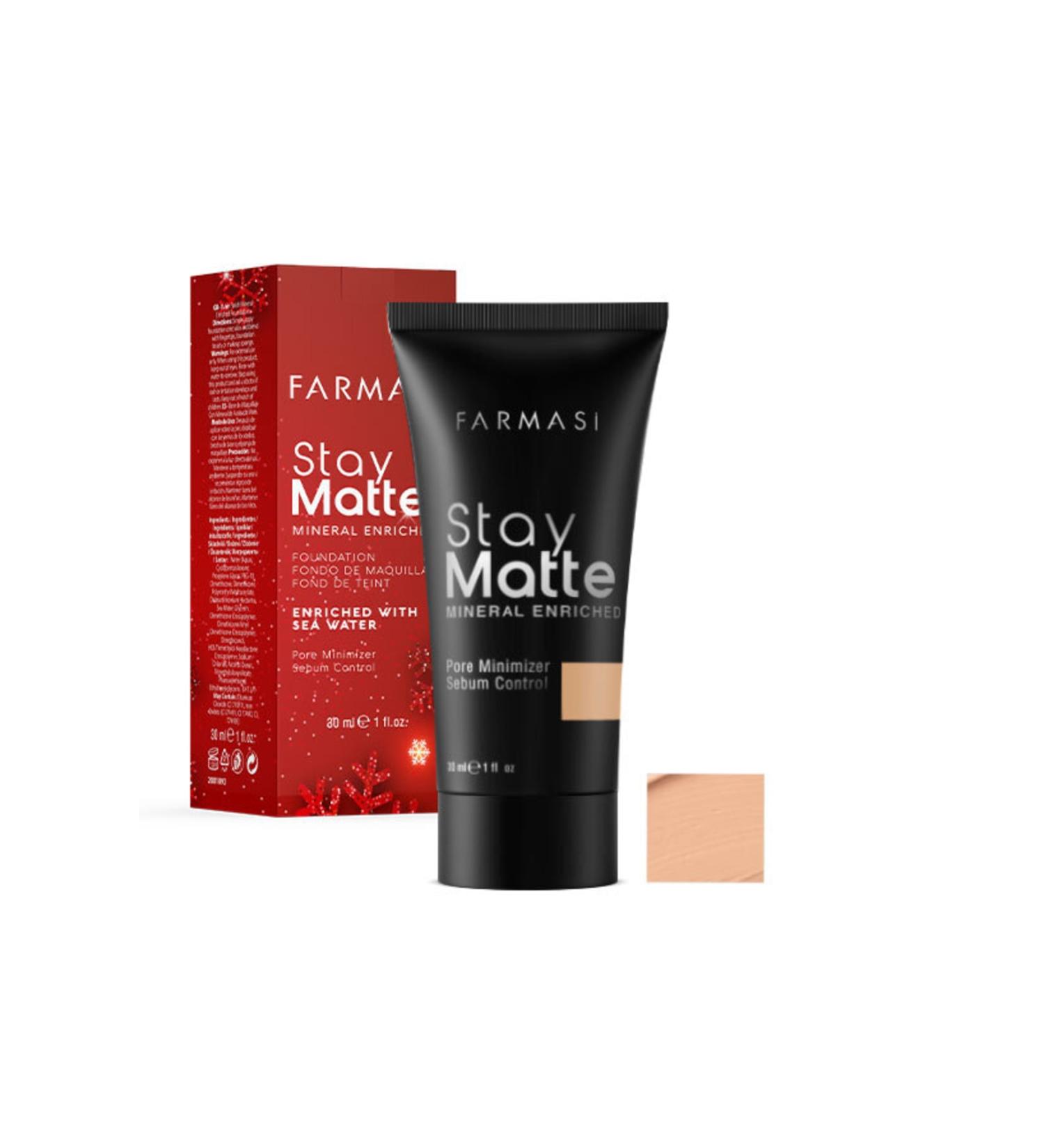 Farmasi Stay Matte Foundation No.4