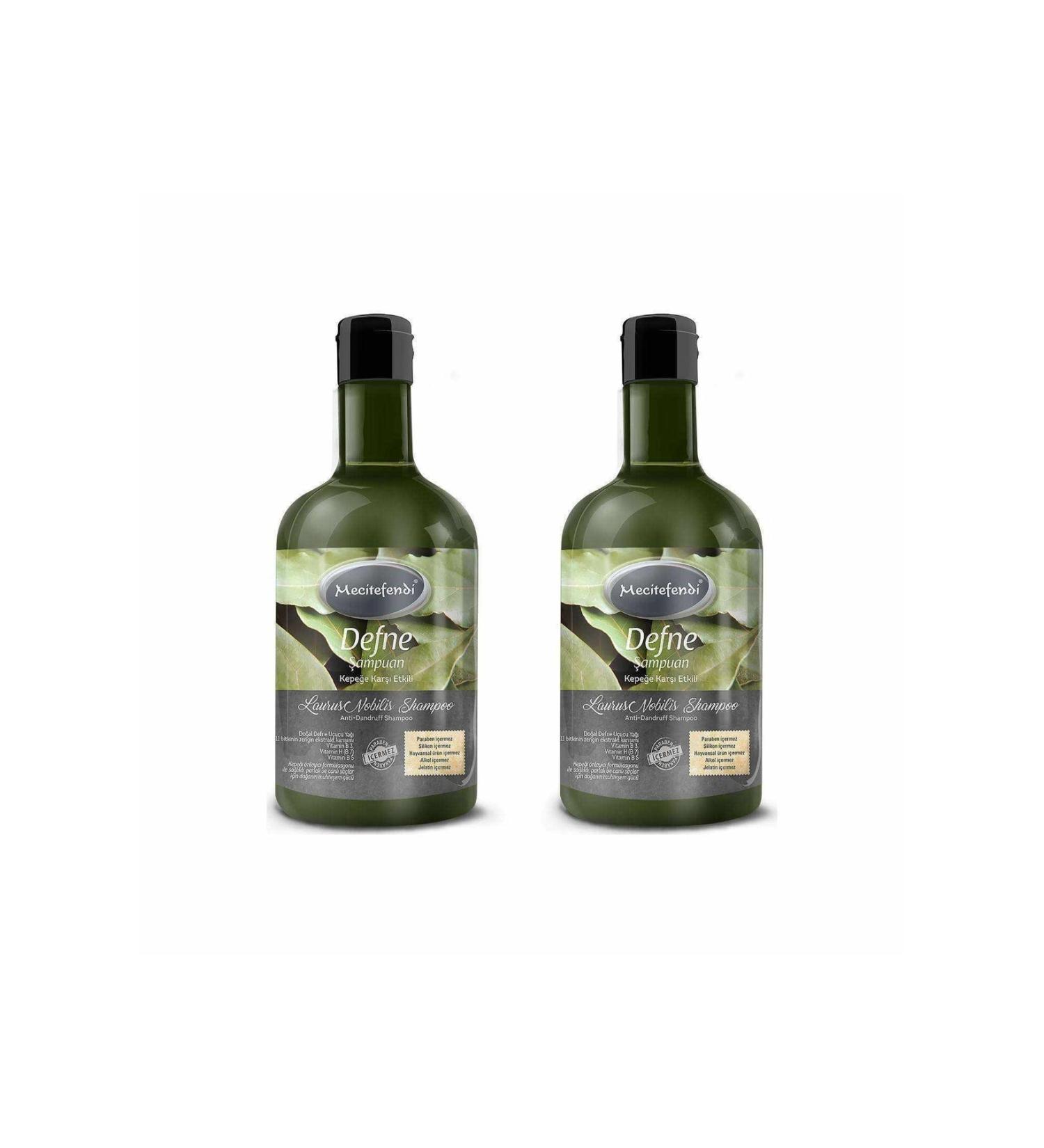 Mecit Efendi Laurel Shampoo 400 ml 2 Pieces