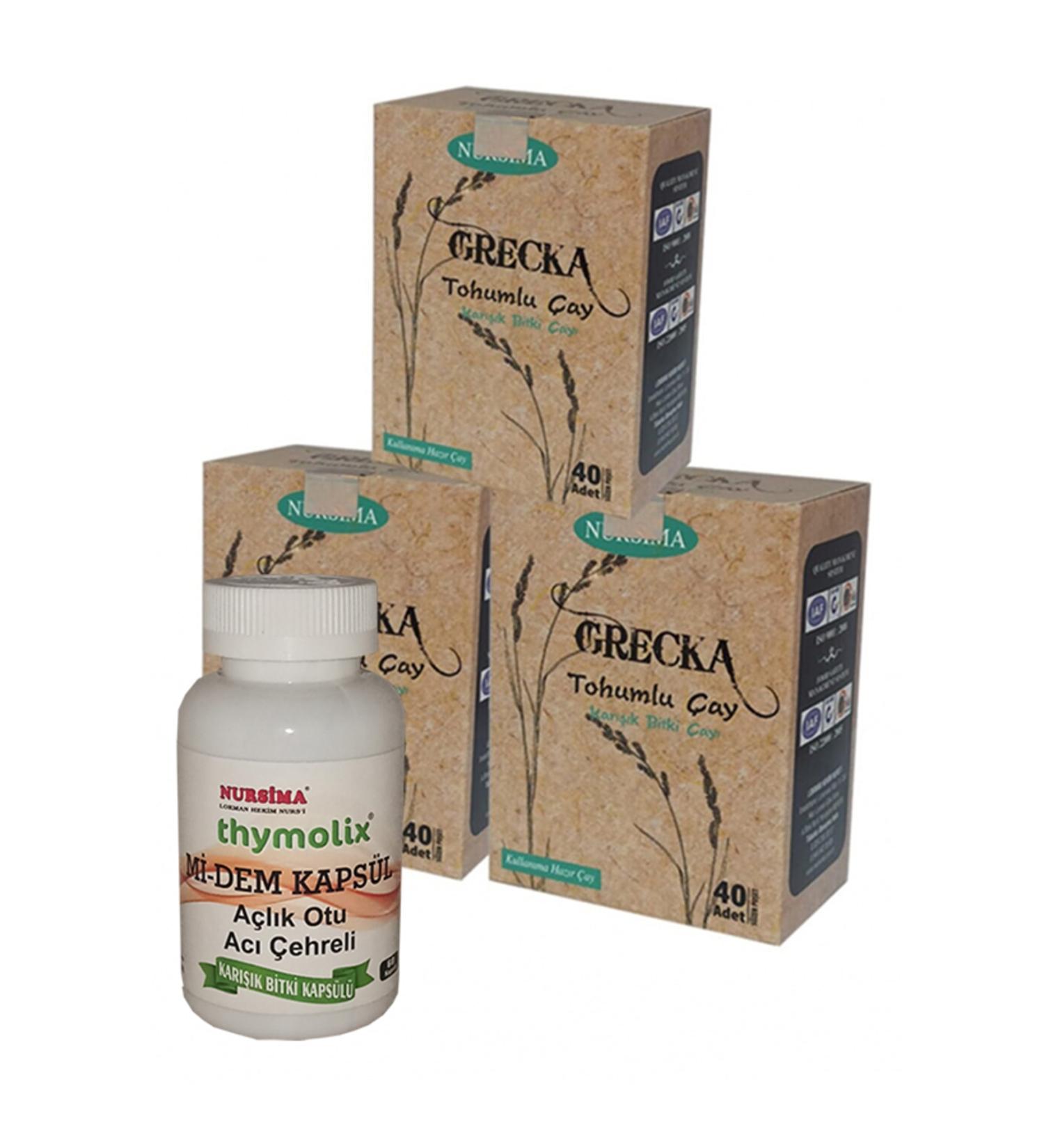 Nursima Bitter Face Herb Grecka Set