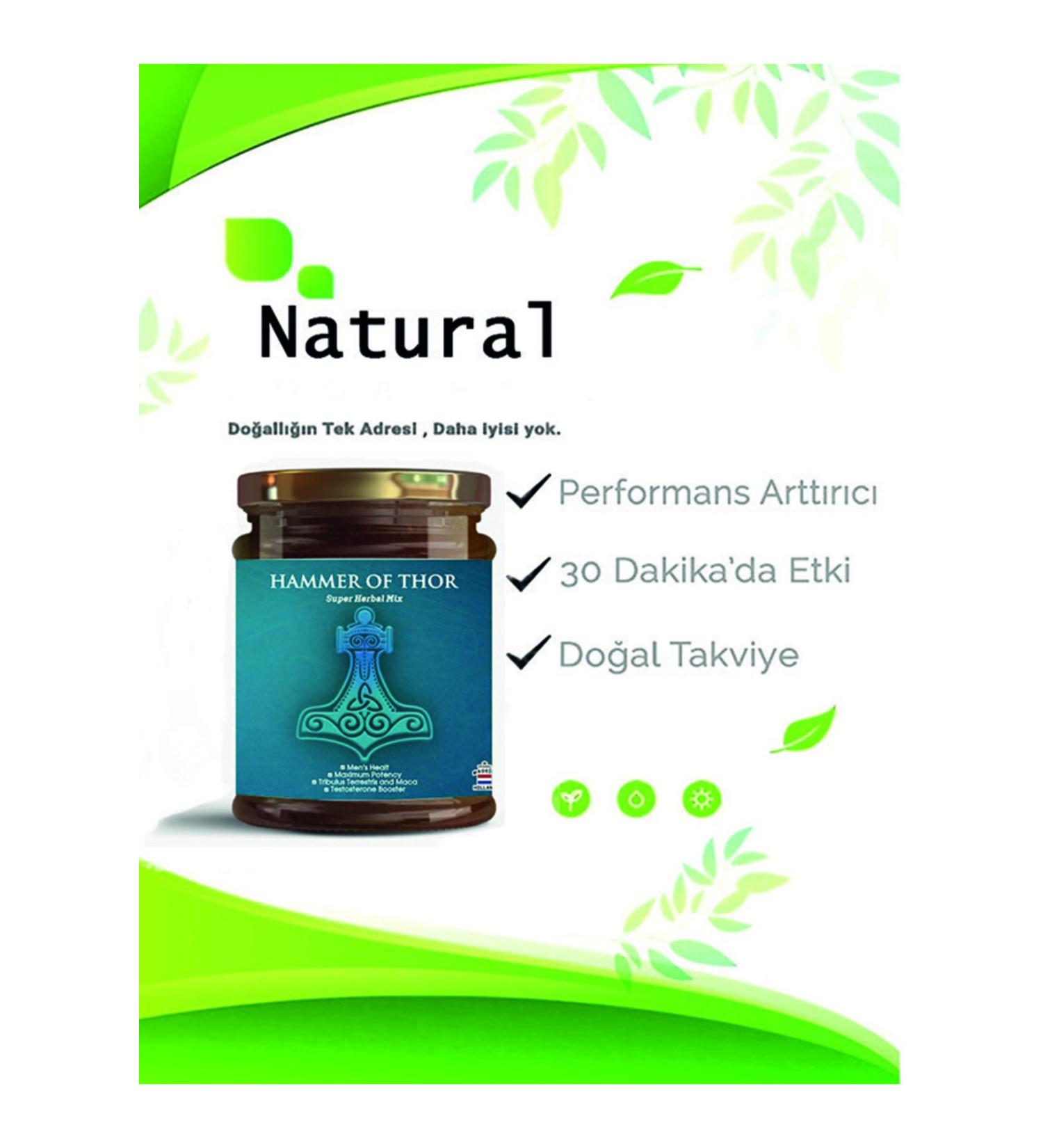 shkoder Hammer Of Thor Tribulus & Maca Paste 230gr