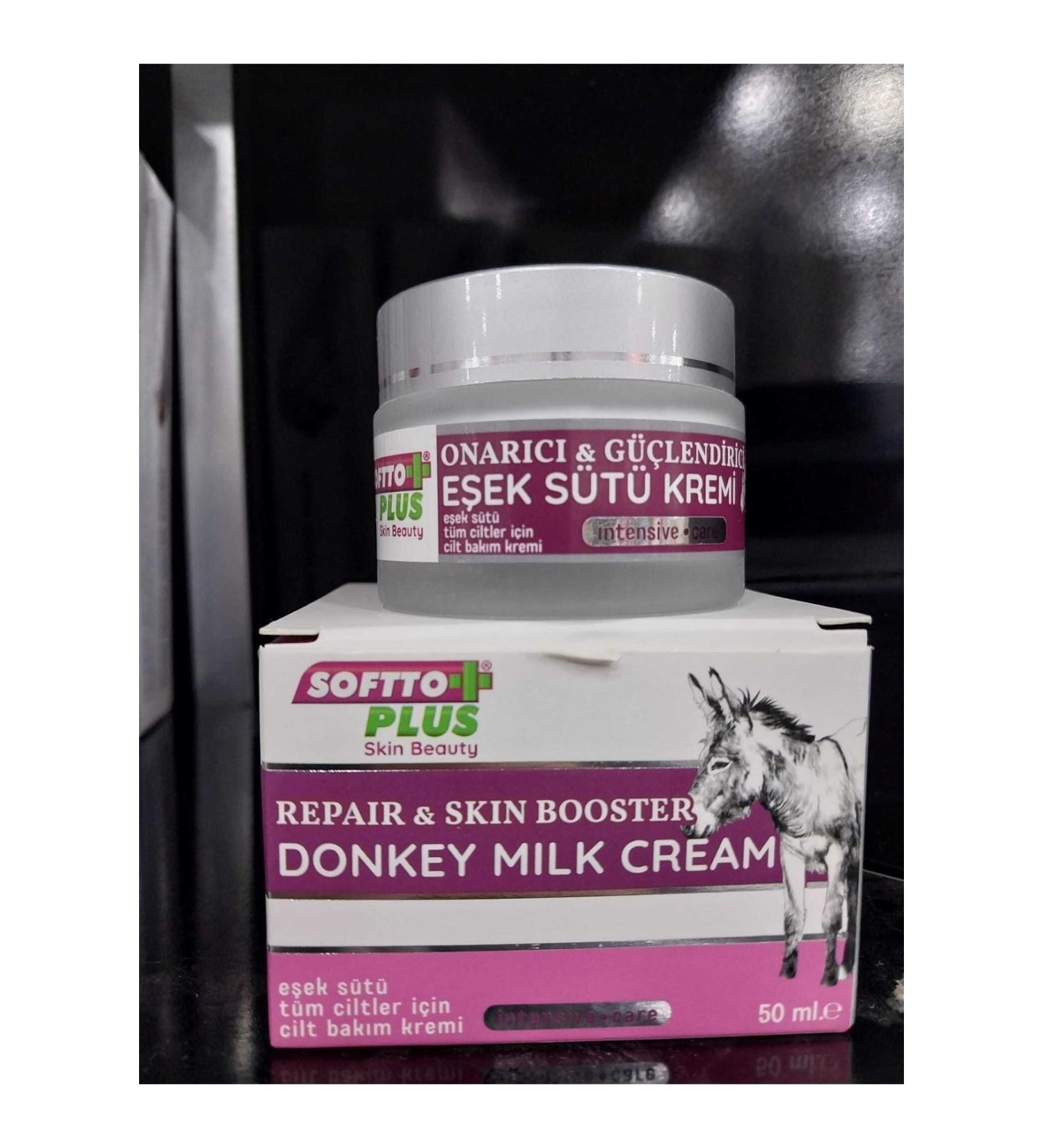 Softto Plus Strengthening Donkey Milk Cream 50 Ml