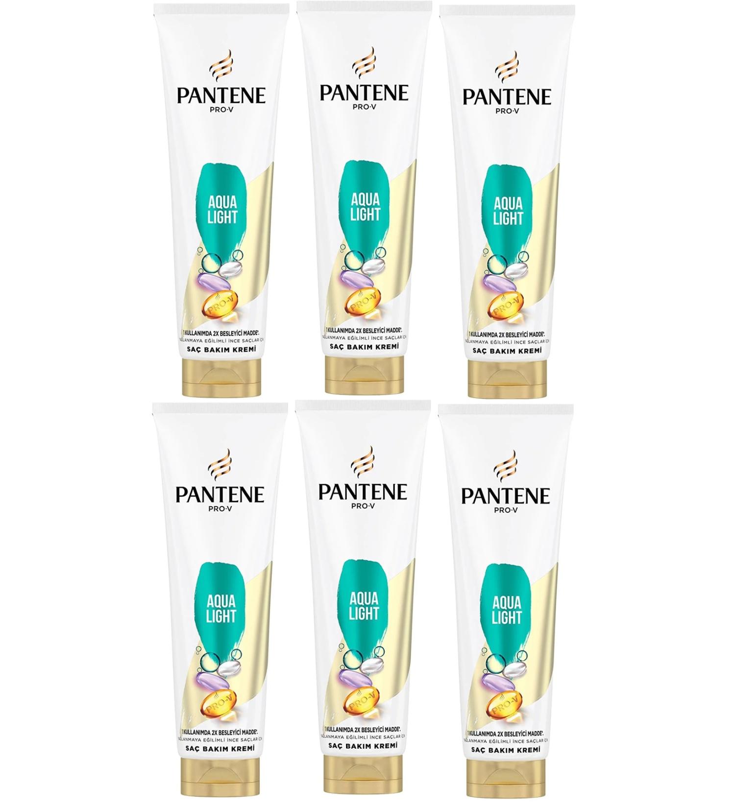 Pantene Aqua Light Hair Care Cream 275 Ml 6 Pieces