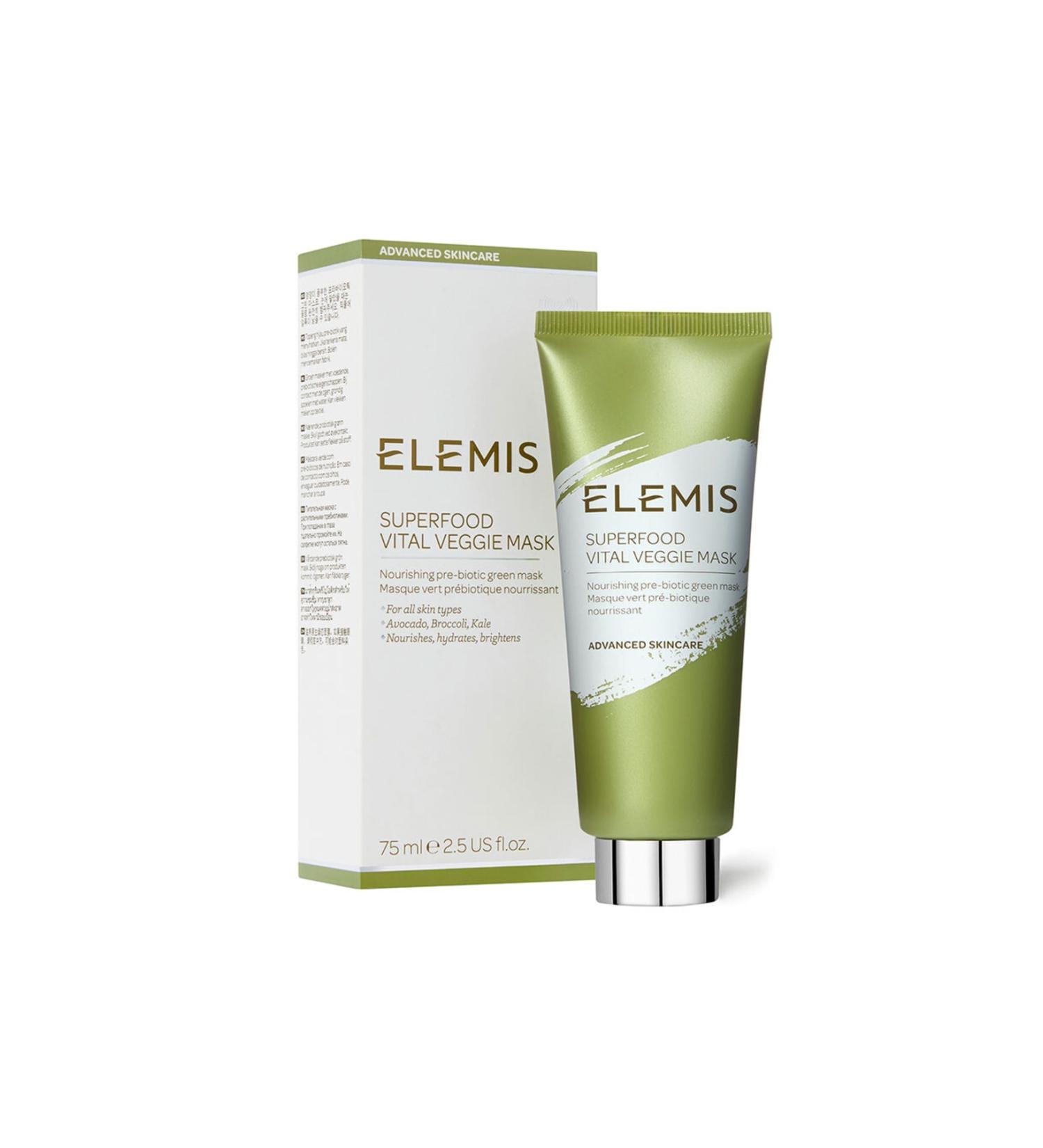 Elemis Superfood Vital Veggie Mask - Brightening and Moisturizing Face Mask 75 Ml