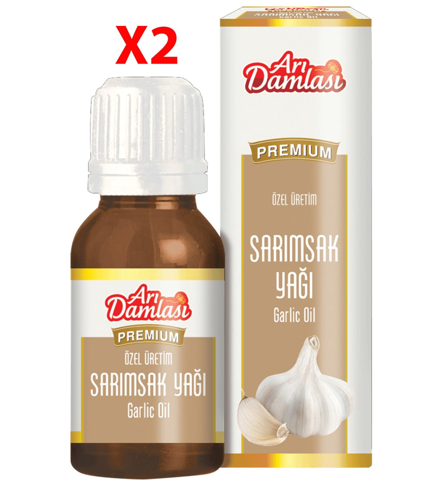 Bee Drops 0 Herbal Organic Garlic Oil 20 Ml 2 Pieces