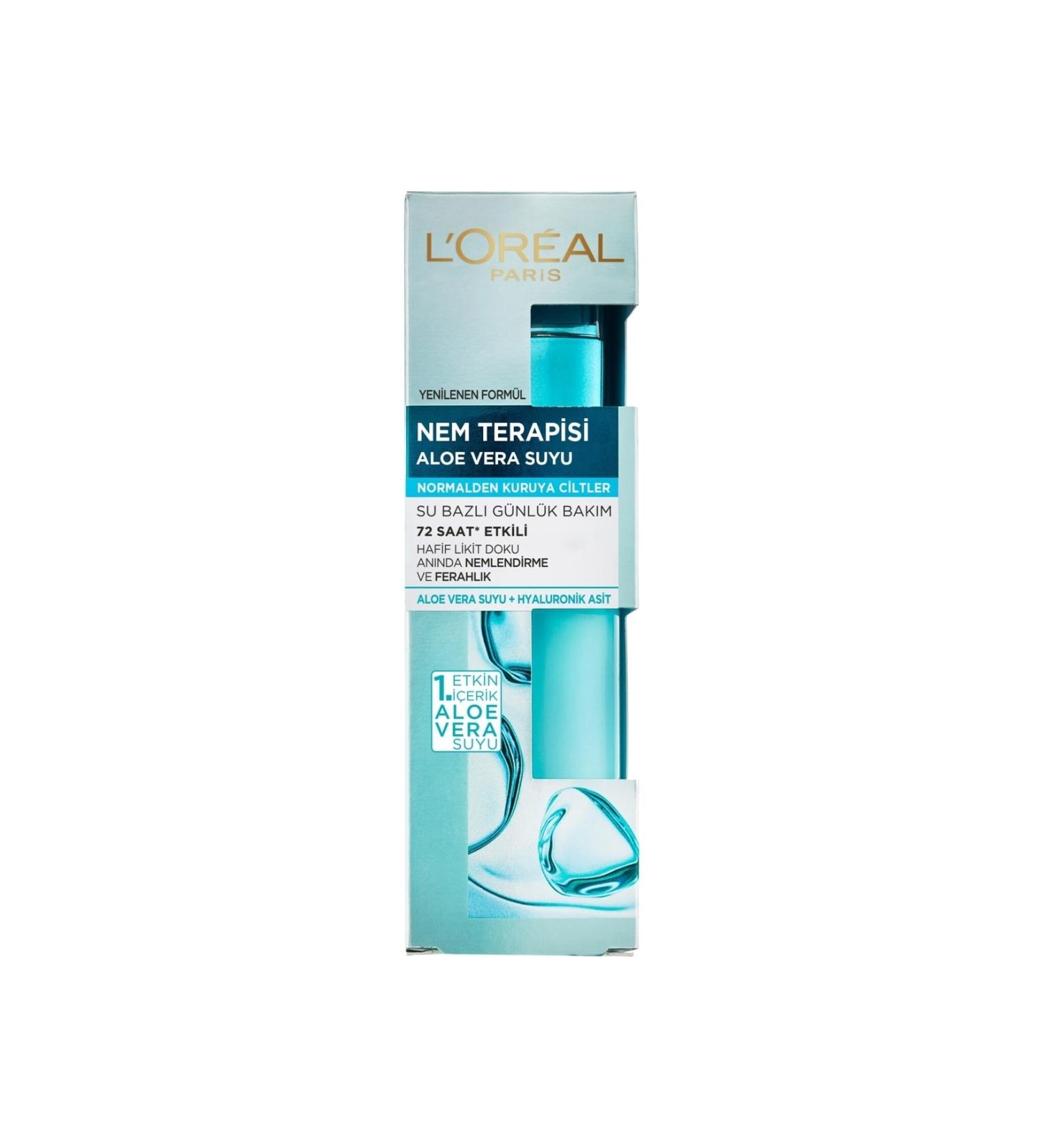 L'Oreal Paris Paris Moisture Therapy Aloe Vera Juice Dry Skin - Buy Online on GoSupps.com