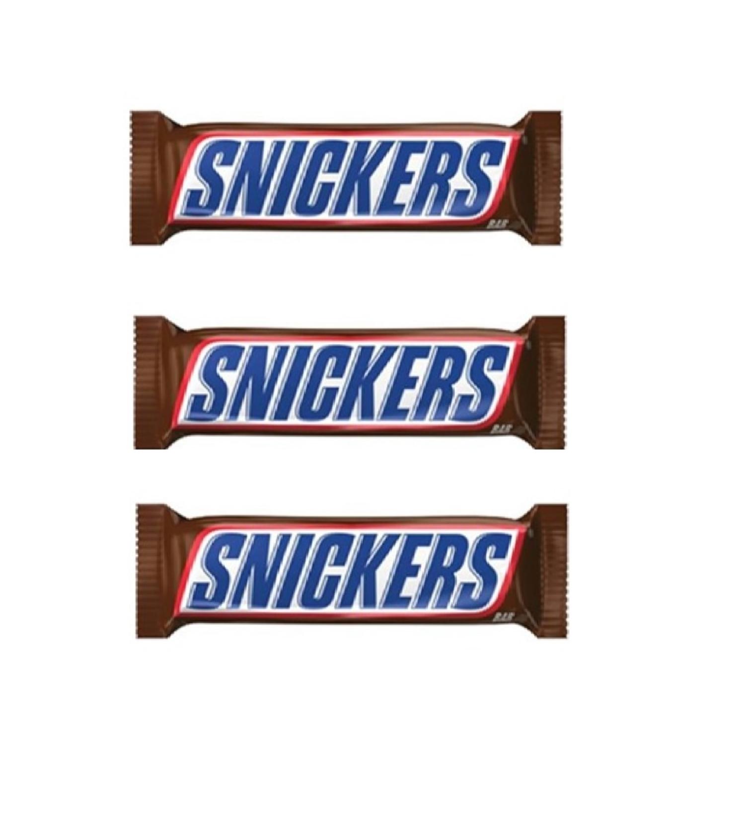 Snickers Bar 50 Gr 3 Pieces